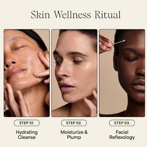 WILDLING Reflexology Spoon | Multi-Purpose Reflexology Facial Tool | Functional Skincare Scoop + Reflexology Tip to Firm Skin, Release Tension + Balance Energy Flow I 100% Stainless Steel