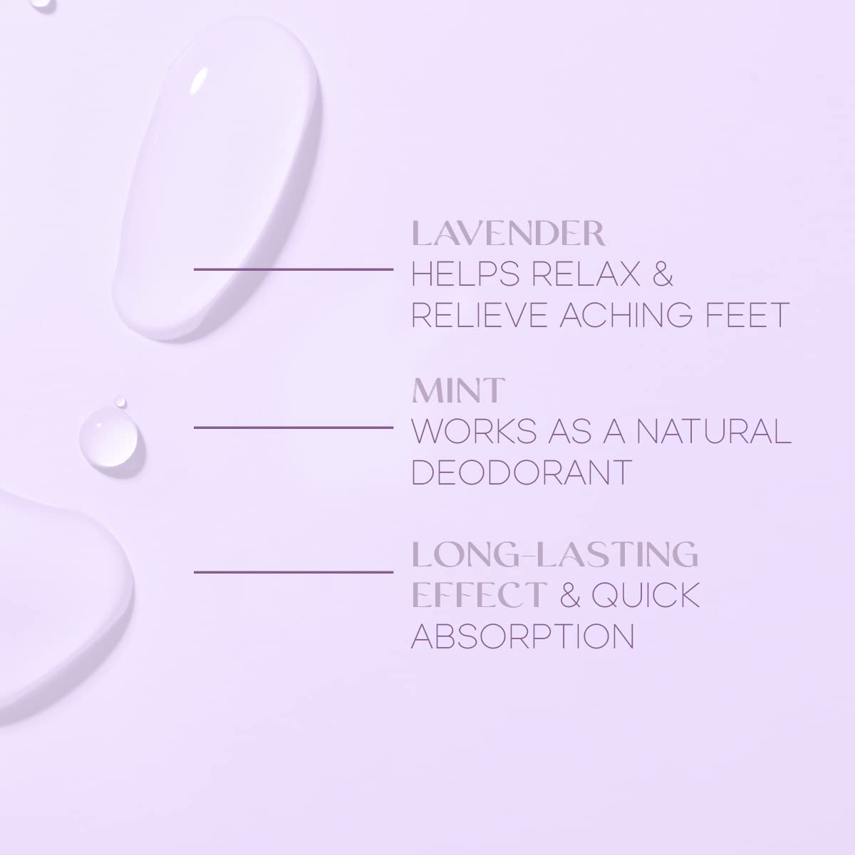 Lavender & Mint Foot Masks - Repairs & Softens Cracked Feet, Hydrating & Exfoliating - Dermatologist Tested Korean Skincare - Clean Beauty, Natural Ingredients, Cruelty-Free - 3 Pairs