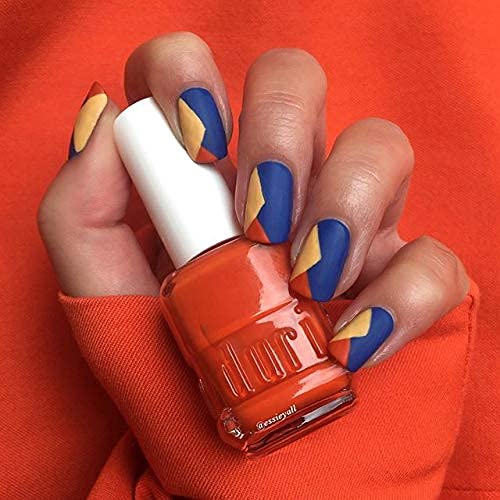 duri Nail Polish, 782 Hear Me Roar, Striking Red, Full Coverage, Glossy Finish, 0.45 Fl Oz