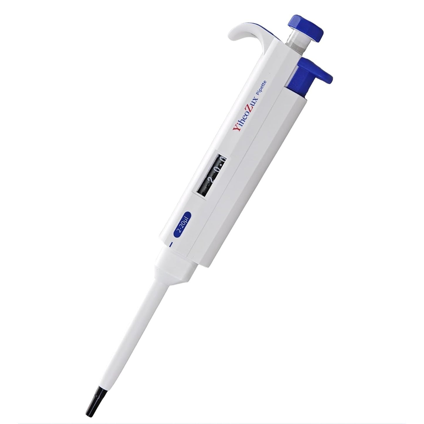 ๐ฎ-๐ฎ๐ฌ ๐๐น High Precision Pipettor Single Channel ๐ ๐ฎ๐ป๐๐ฎ๐น ๐๐ฑ๐ท๐๐๐๐ฎ๐ฏ๐น๐ฒ Variable Volume Laboratory Lab Micro Pipette