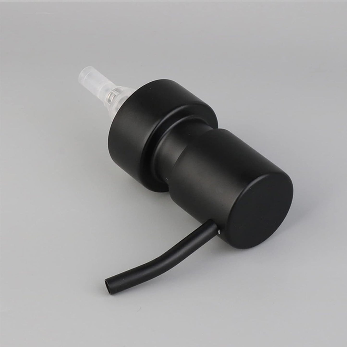 Soap Dispenser Replacement Pump, Stainless Steel Lotion Pump, Black-Colored Brushed Metal Soap Dispensers(2 Pack