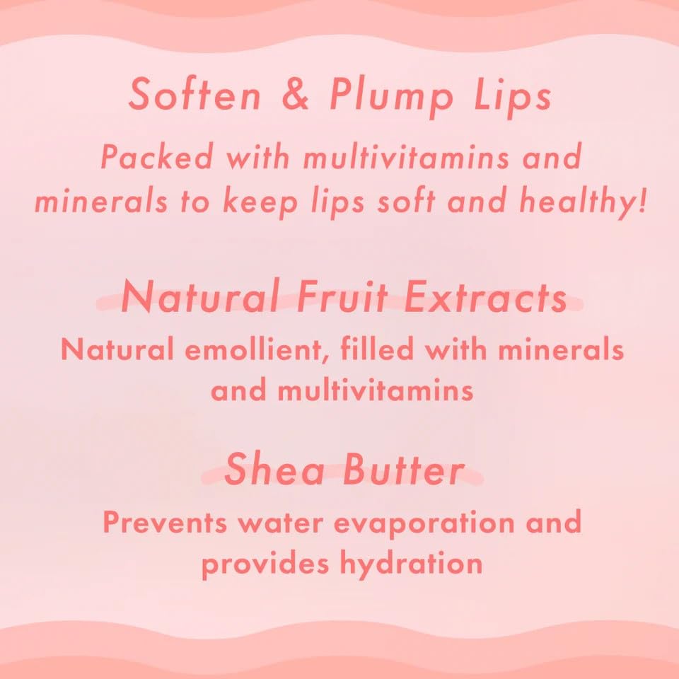 TONYMOLY Mini Cherry Lip Balm, Moisturizing & Hydrating Korean Lip Balm for Women & Men, Long Lasting, Chapstick for Lips,