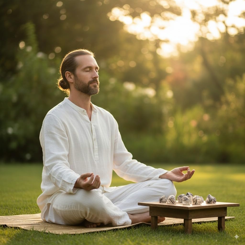 Large 1.25-2.0”Rutile Quartz Raw Crystal Stone | Natural Healing Gemstone with Golden Rutile Inclusions | Reiki, Chakra Balancing, Meditation & Energy Amplification | Raw Mineral Specimen