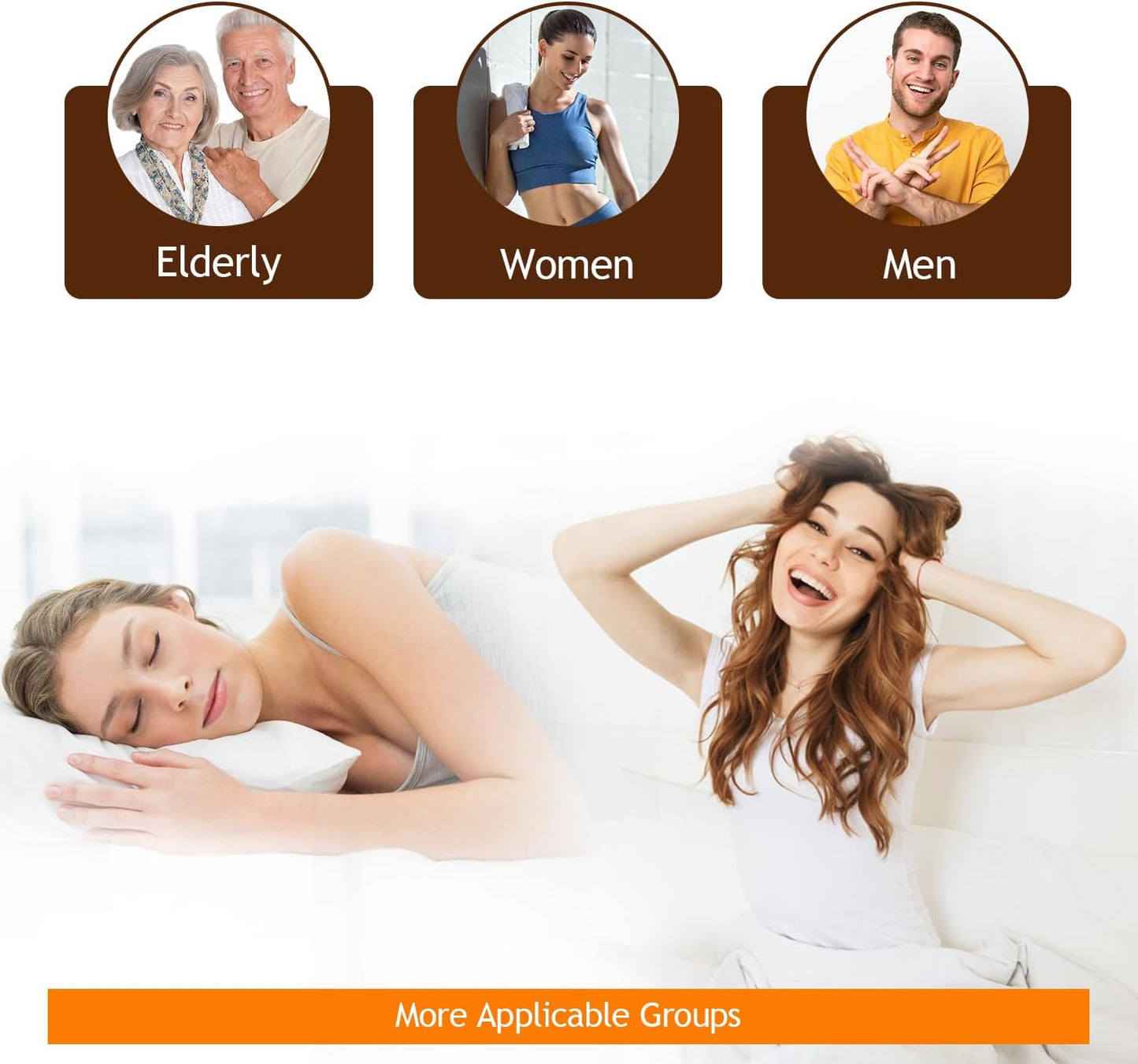 24 Pads Natural Bamboo Vinegar & Coconut Foot Pads, 2 in 1 Tear and Use Feet Pads, Goodnight Foot Pad for Men & Women