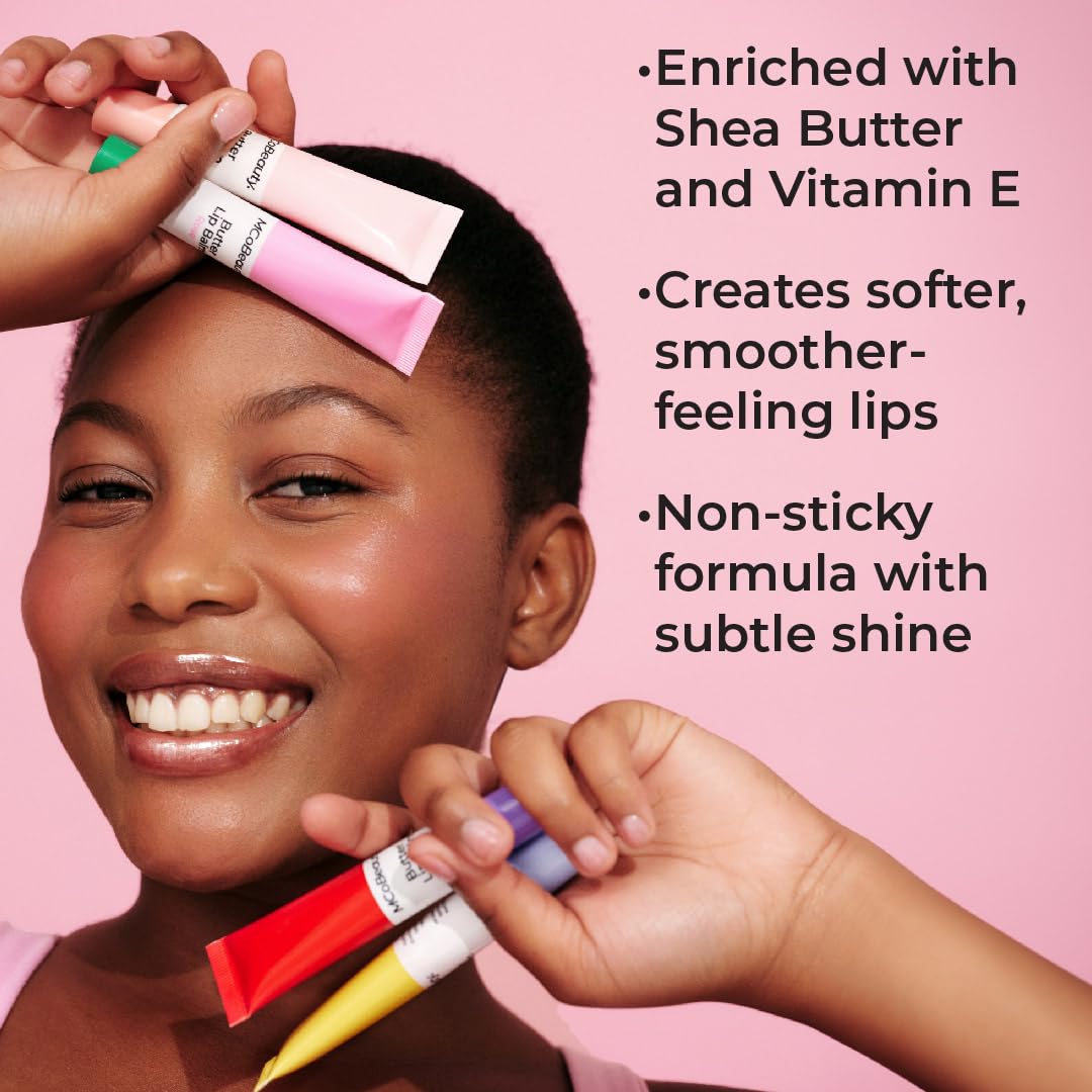 MCoBeauty Butter Lip Balm - Coconut, Hydrating Lip Care, Vegan, Cruelty Free Cosmetics
