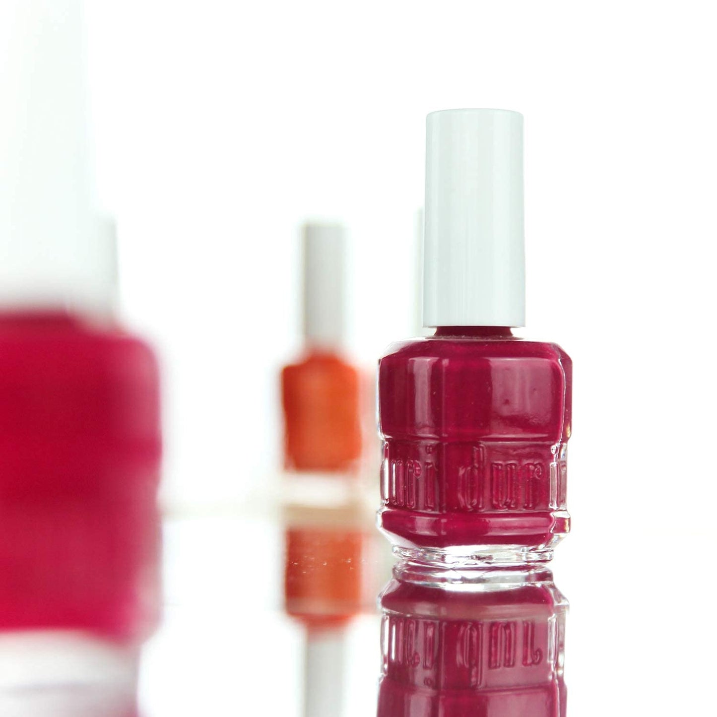 duri Nail Polish, 755 Slay, Classic Fucshia Red Lacquer, Glossy Finish, Full Coverage, 0.45 Fl Oz