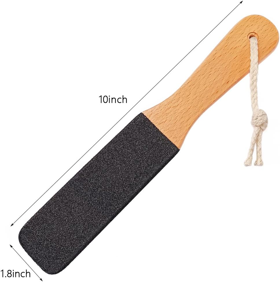 Foot File/Rasp,Exfoliator Pedicure Tool Foot Callus Remover Scrubber for Dead Skin,Corn and Hard Skin - Pumice Stone for Cracked Feet,Heels, Elbows, Hands in Shower
