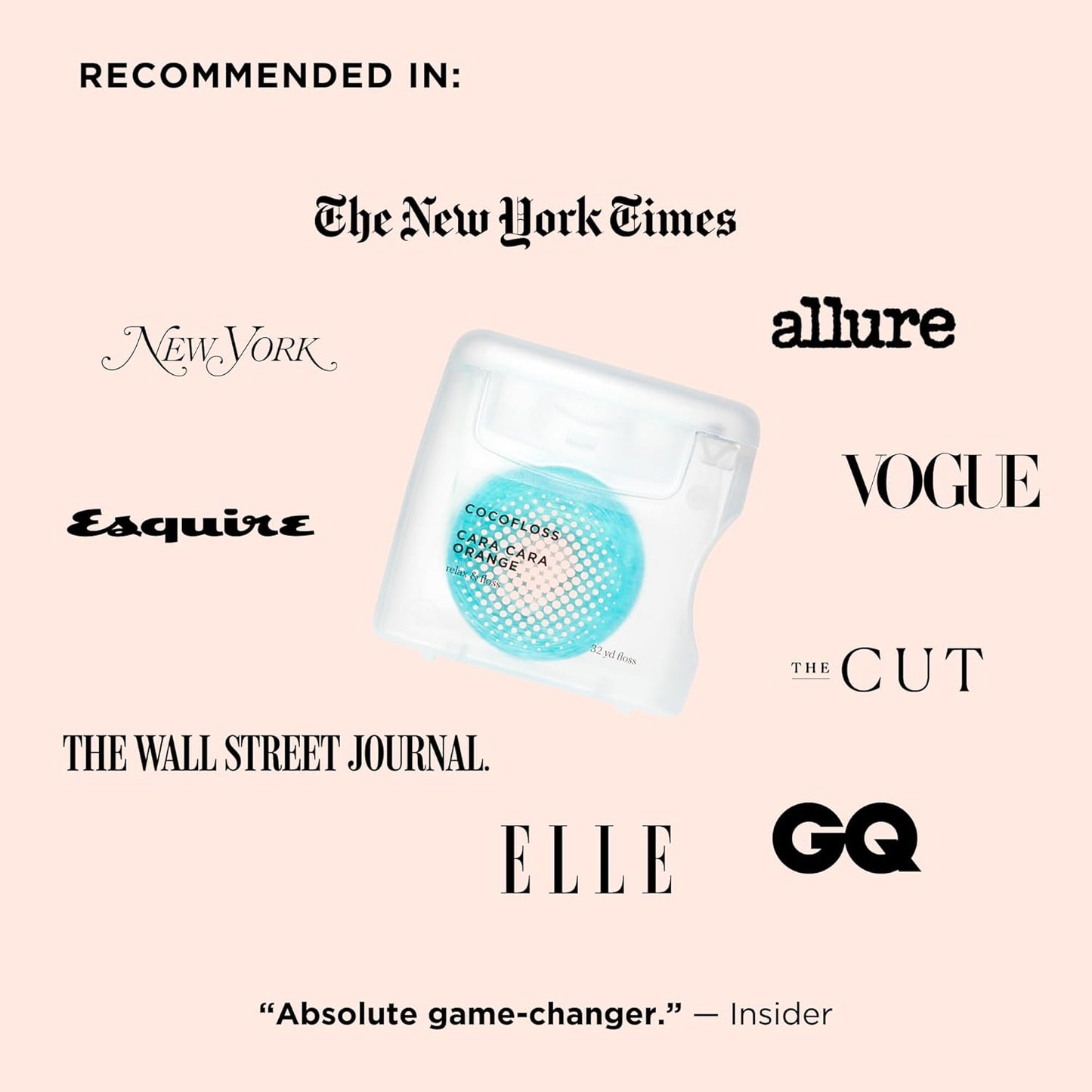 Cocofloss Woven Dental Floss, Dentist-Designed Oral Care, Orange Scent, Waxed, Expanding, Kid-Friendly String Floss with Coconut Oil, 3 Spools (33 yd Each)