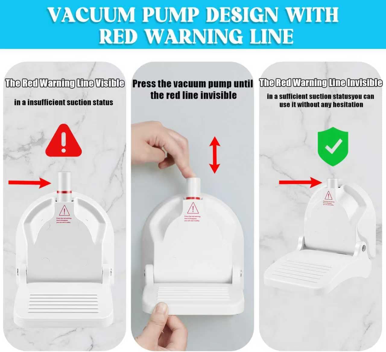 Foldable Shower Foot Rest for Shaving Legs|Reusable Foot Pedal with Strong Suction Force | Shower Step with Anti-Slip Pedal | Shower Stool for Pregnant Woman & Back Pain Suffers