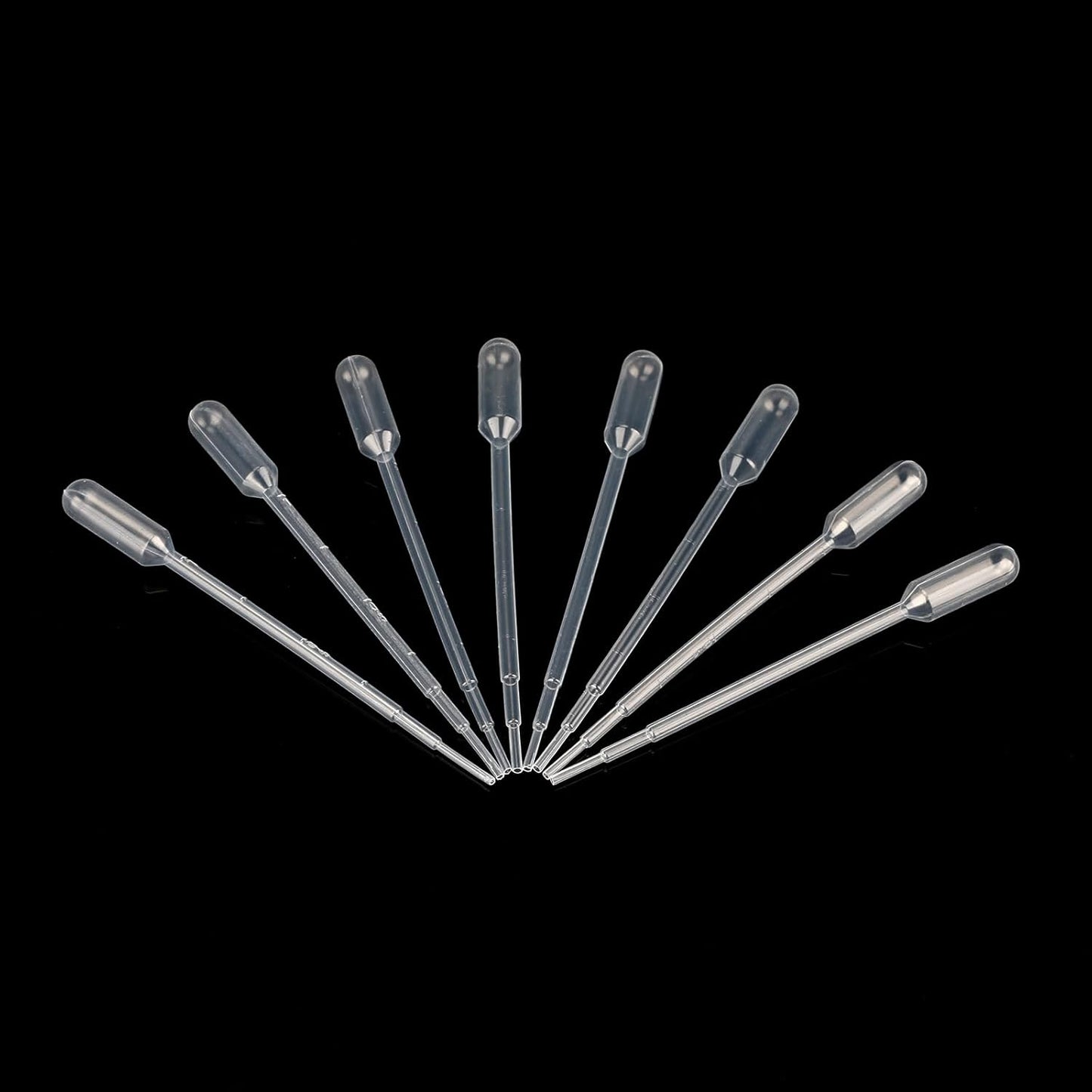 G2PLUS Plastic Dropper – 25pcs Disposable Transfer Pipettes, 1ml Graduated Dropper for Essential Oils, Lab Use, DIY Crafts