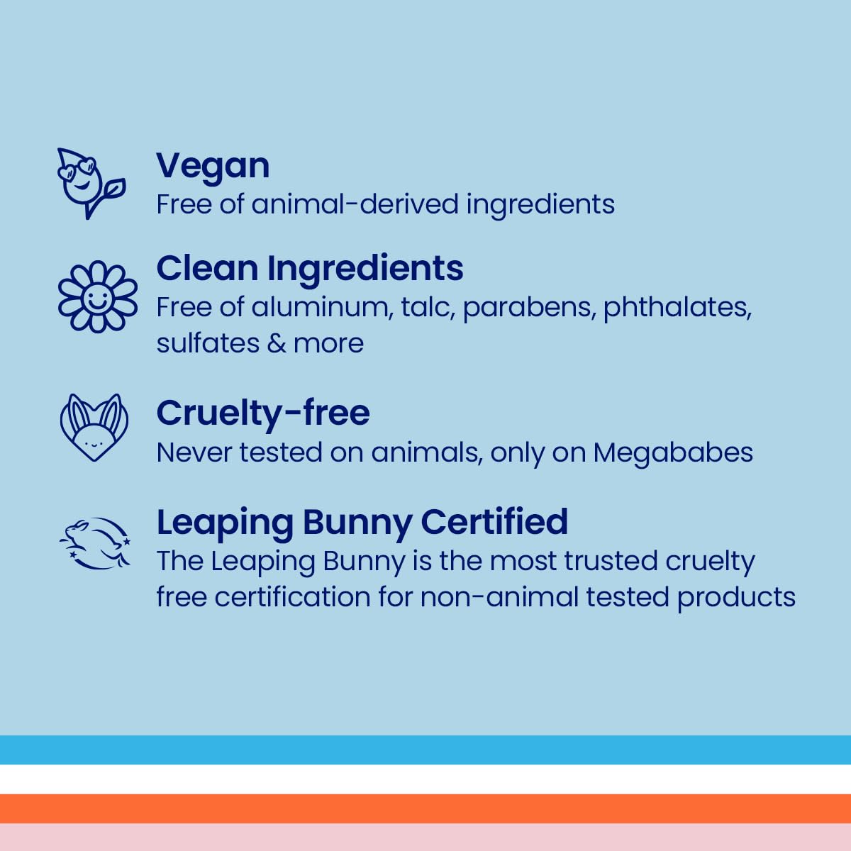 Megababe Daily Deodorant - The Geo Deo with 72 hour Odor Protection Multi-Minerals, Aluminum-Free, All Natural, 2.6 oz