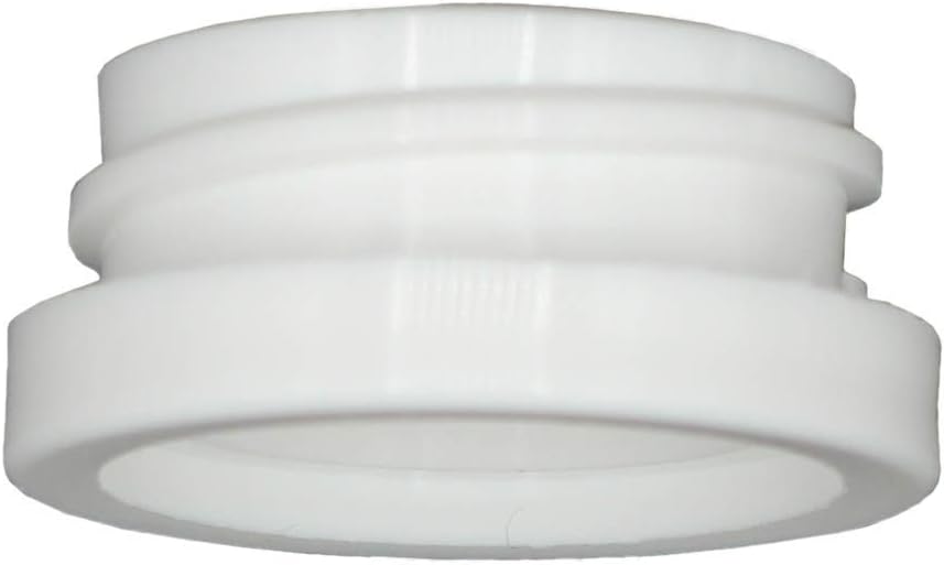 Creative Hobbies White Plastic Lotion Soap Dispenser Pumps with Glue On Screw Collars, Replacements for Soap and Lotion Pumps, Mason Jar Pumps or Bottles and DIY Crafts - 6 Sets