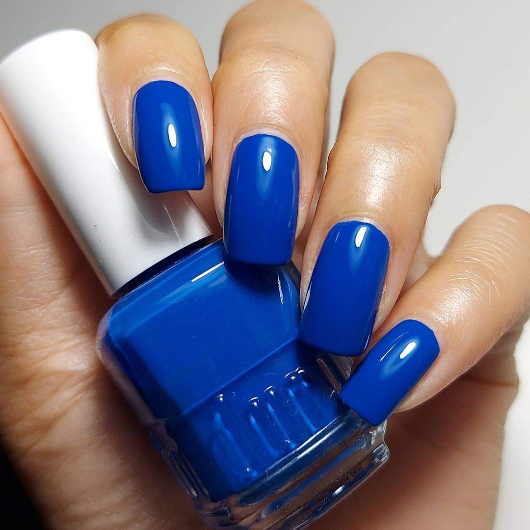 duri Nail Polish, 778 Tropical Rain, Luscious Blue, Full Coverage, Glossy Finish, 0.45 Fl Oz