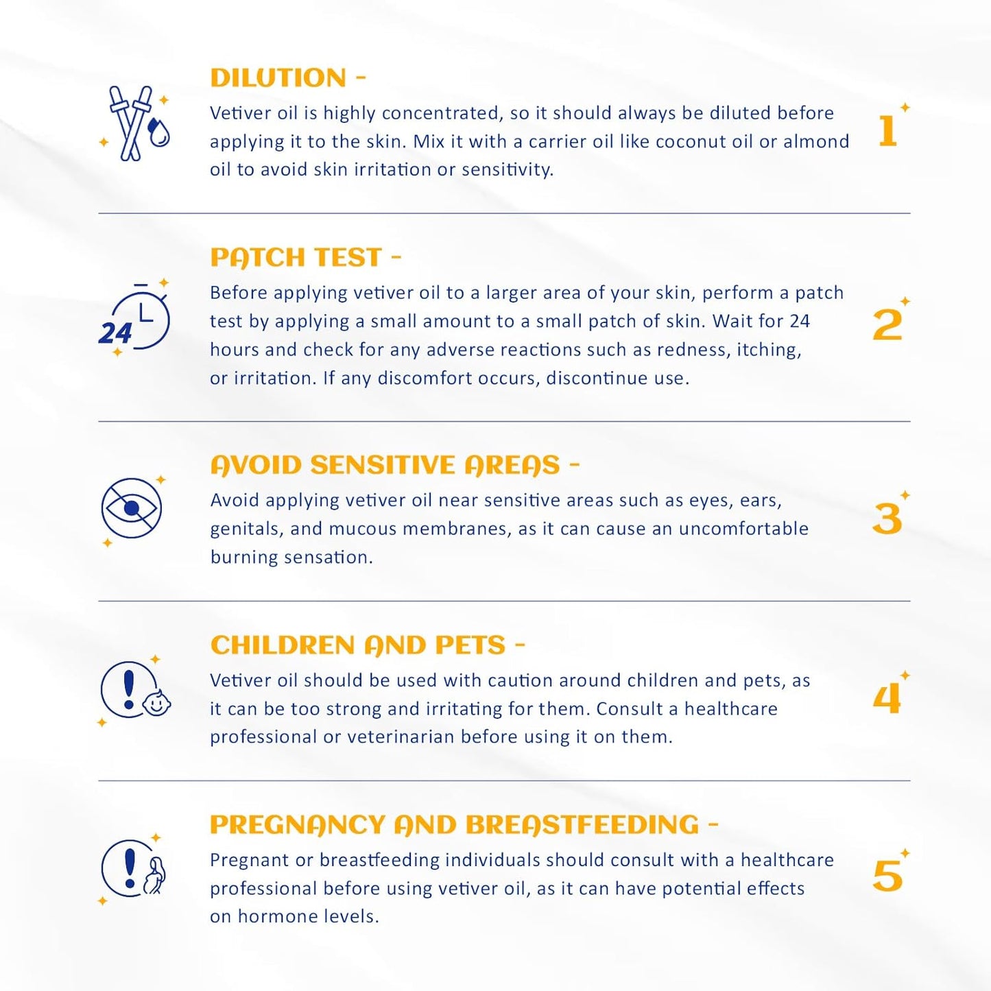 HIQILI 100ML Vetiver Essential Oil, 100% Pure Natural for Diffuser Calm and Relation- 3.38 Fl Oz