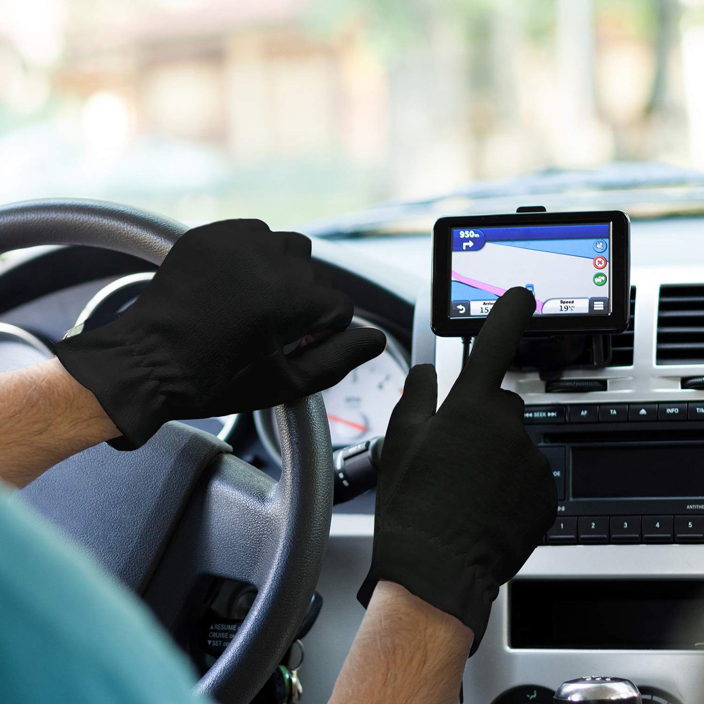 Evridwear 100% Cotton Touchscreen Moisturizing Beauty Gloves with Elastic Cuff, Natural Cosmetic Therapy Gloves for Eczema SPA Dry Hands Care Overnight (Black, Small) 2 Pairs