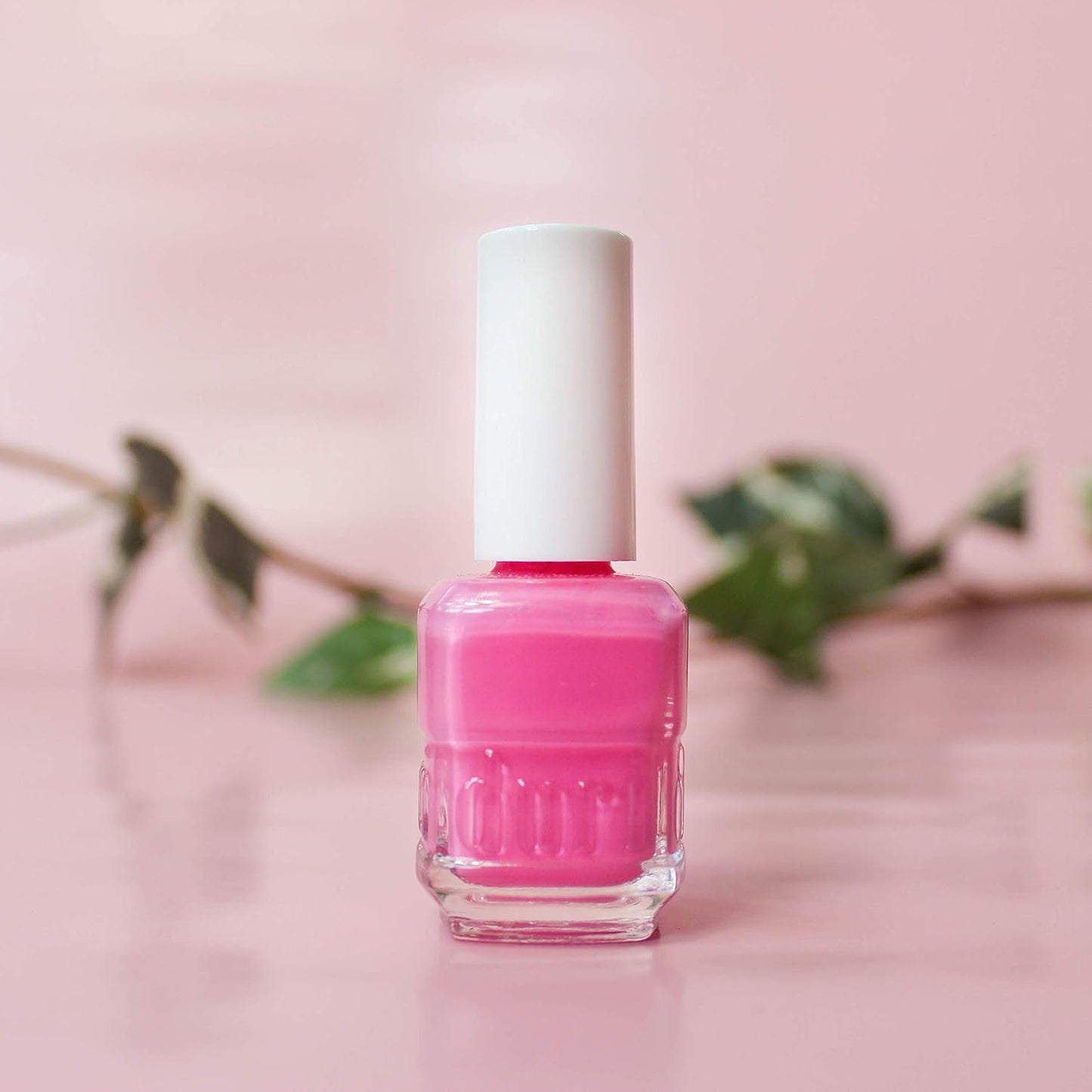 duri Nail Polish, 694 Urbanesque, Bright Pastel Pink, Quick Drying, Full Coverage, Glossy Finish, 0.45 Fl Oz