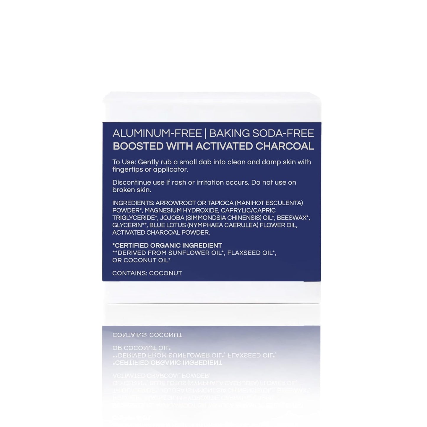 Little Seed Farm All Natural Deodorant Cream - Blue Lotus - Aluminum Free Deodorant for Women or Men, Net Wt. 2.4oz | 68g