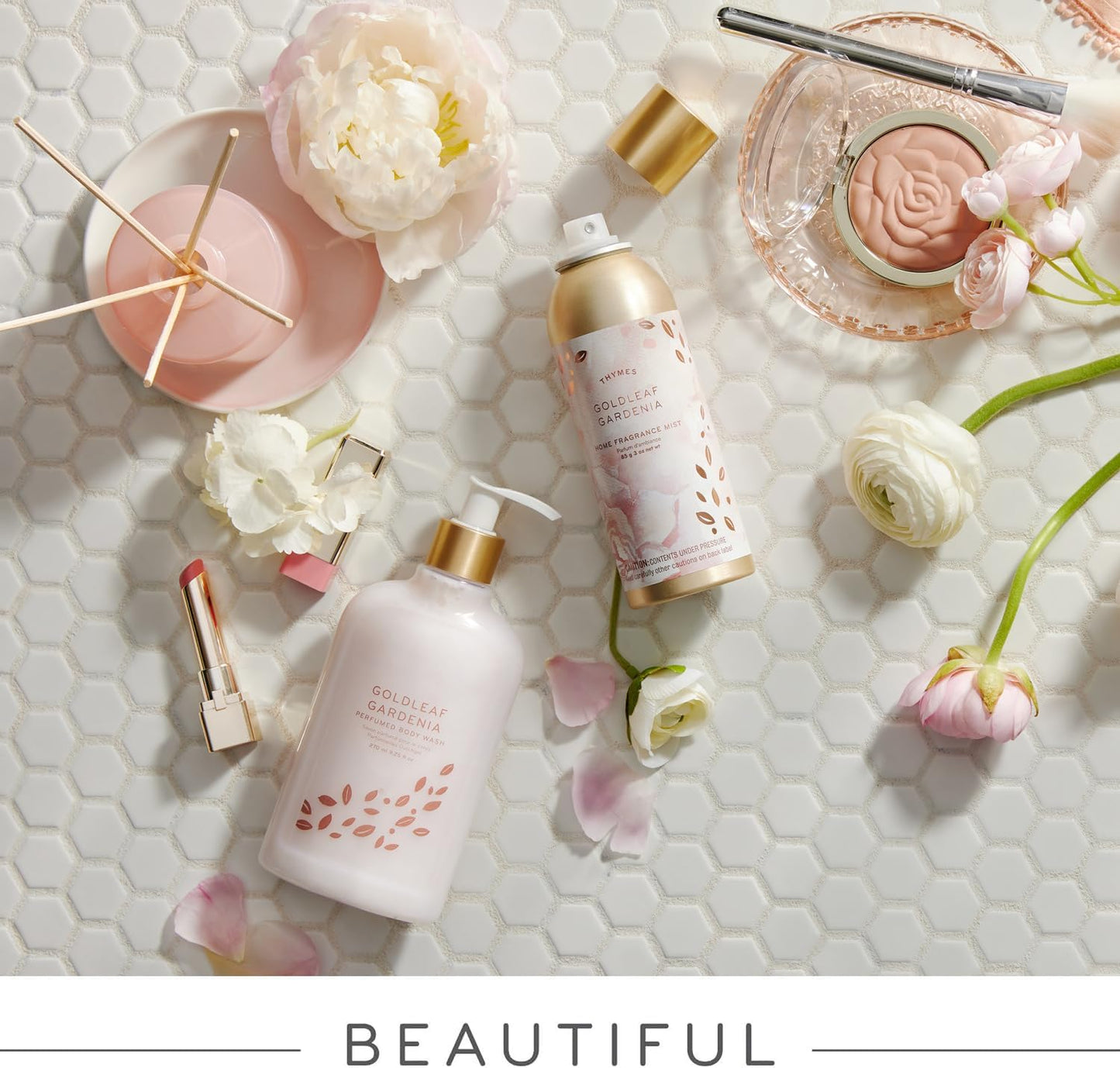 Thymes Bubble Bath - 11.5 Fl Oz - Goldleaf Gardenia