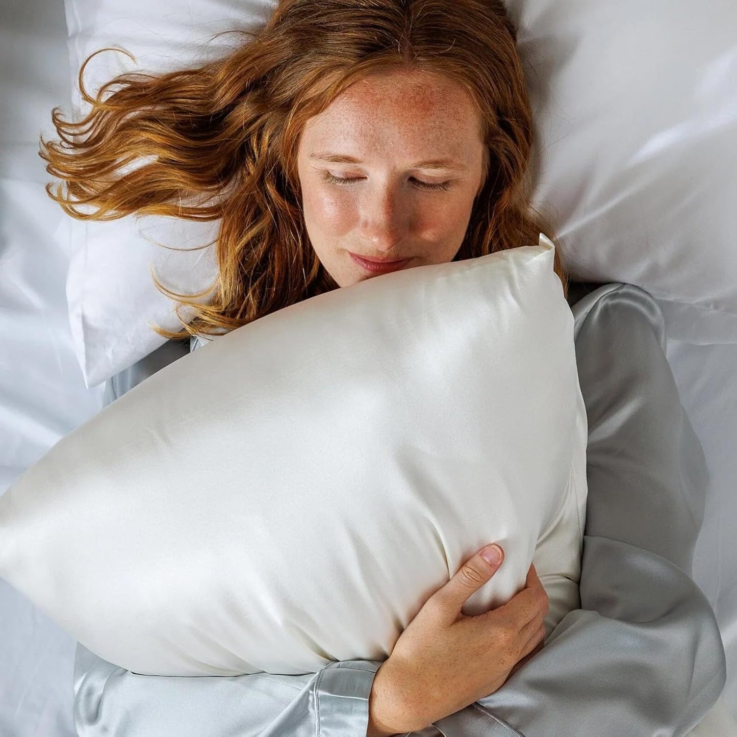 Fishers Finery 25mm 100% Pure Mulberry Silk Pillowcase (Black Queen 2 Pack)