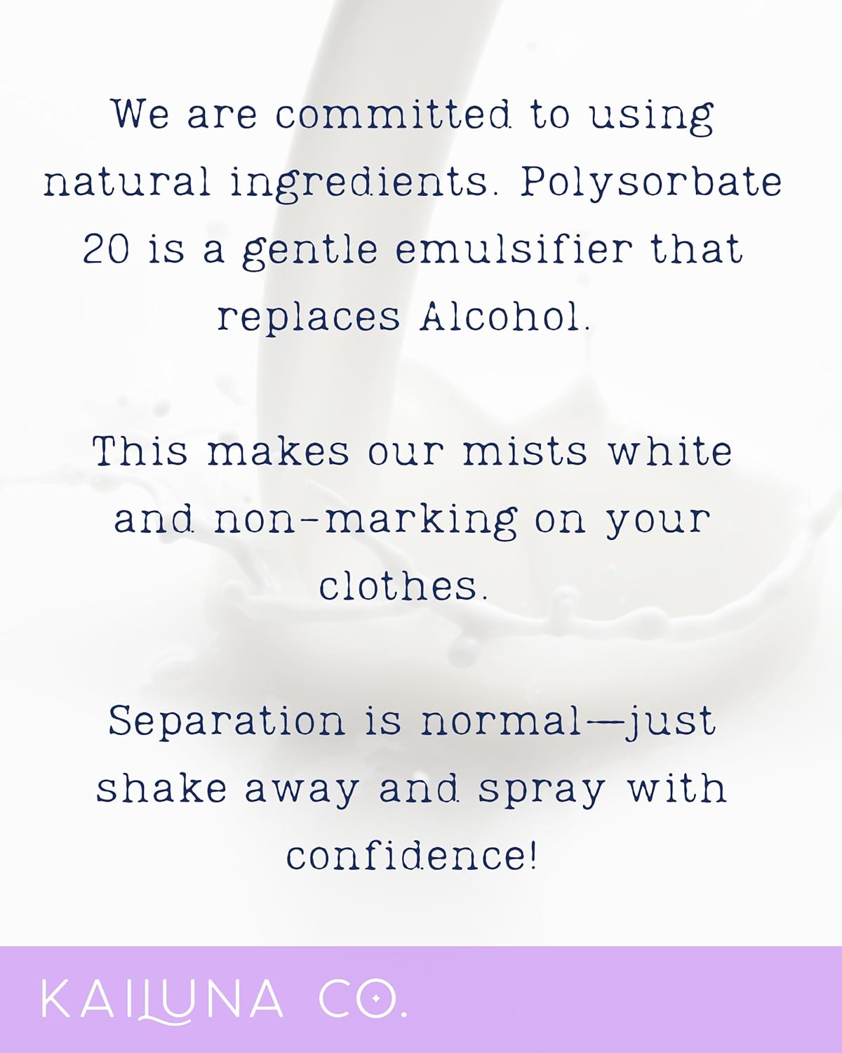 Lavender Vanilla Natural Hair & Body Mist Spray, Pure Essential and Fragrance Oils, Alcohol-Free, Handmade in California, 0.5Fl Oz