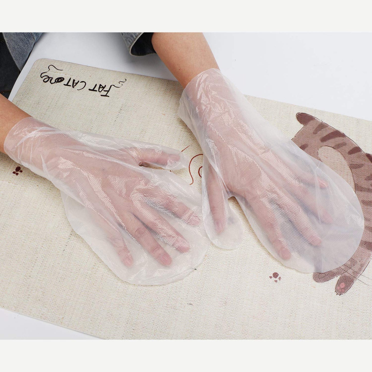 Segbeauty 200pcs Larger & Thicker Paraffin Hand Liners, Paraffin Wax for Hands, Moisturizing Glove Hand Cover Plastic Pedicure Bags SPA Mitt for Paraffin Wax Machine Thermal Hot Wax thera-py