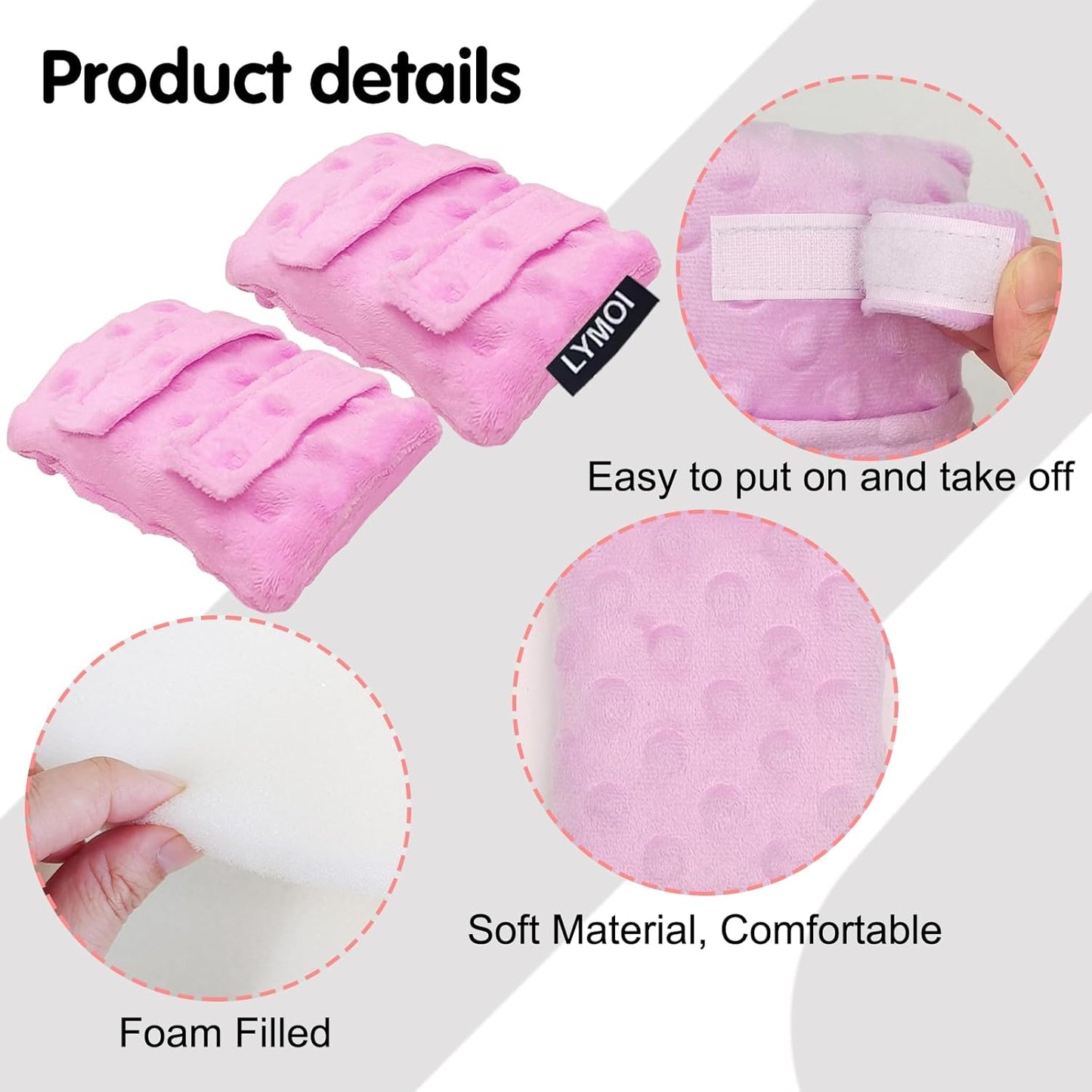 2 Pack Pacemaker Pillow for Bra, Chemo Port Pillow for Chemo Patients, Chemo Port Bra Cushion, Pacemaker Protector, Post Surgery Bra Strap Pads Heart Surgery Recovery Gift (Purple)