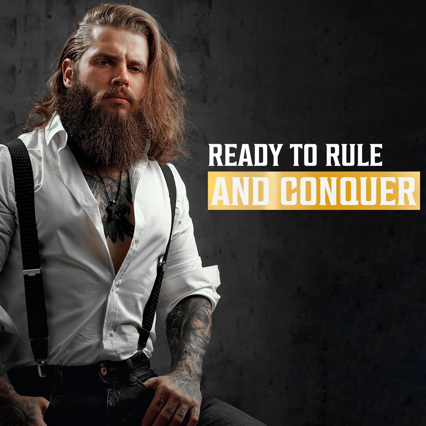 Viking Revolution Beard Wash and Beard Conditioner for Men with Argan Oil and Jojoba Oil - Beard Softener and Strengthener Beard Care Beard Shampoo and Conditioner with Beard Oil (17oz, Sweet Tobacco)