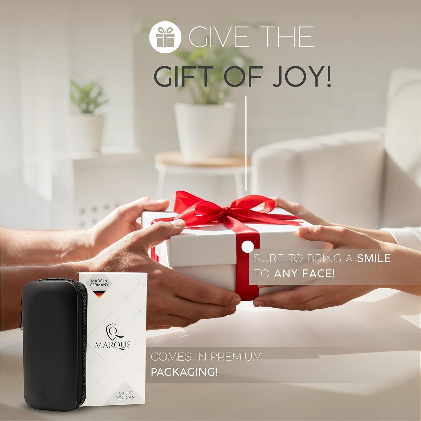 Manicure Set Solingen Made in Germany - 7 Piece Exclusive Finger & Toe Nail Clippers Kit for Women and Men in Real Leather Case, Color Black