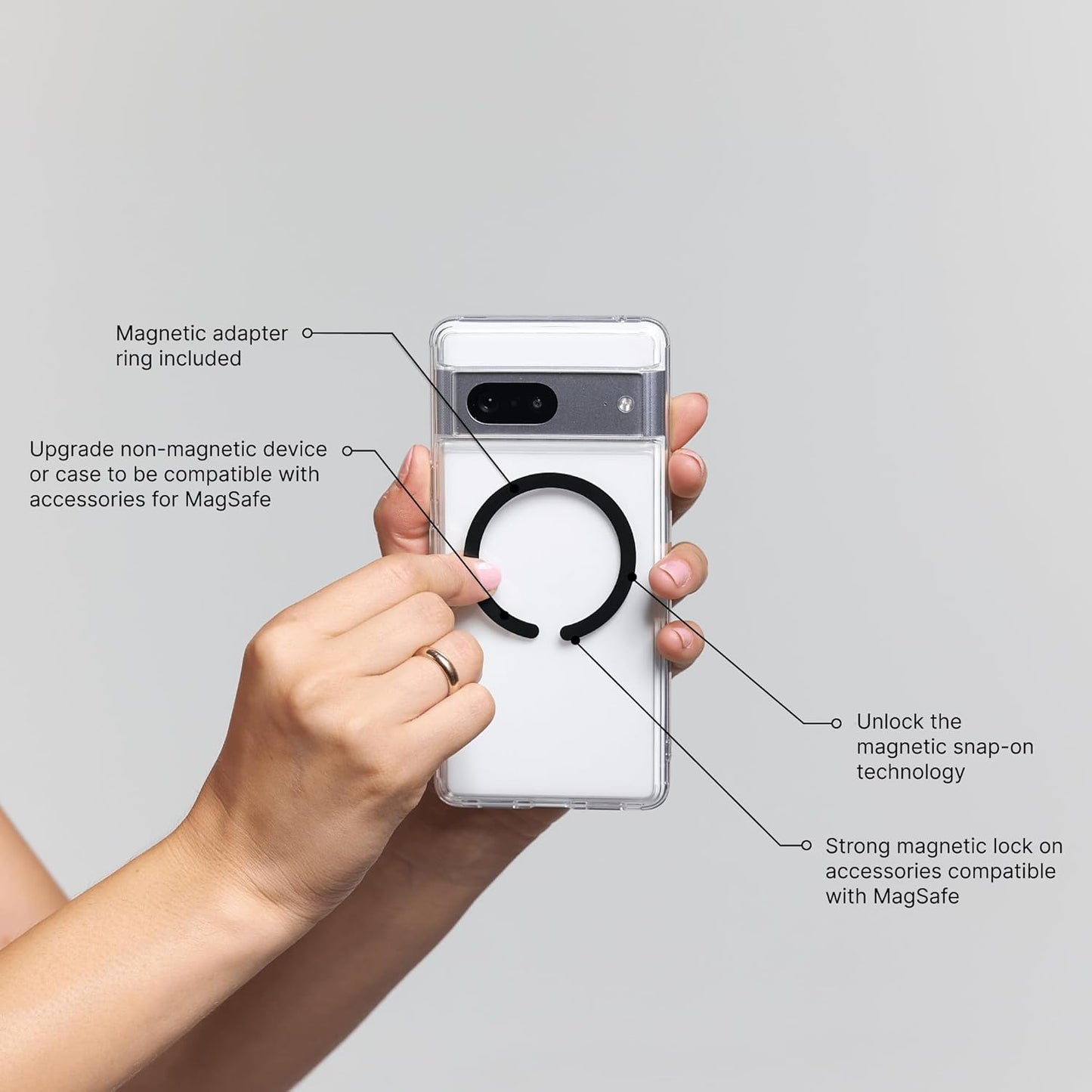 Purple Butterflies PopSockets PopWallet for MagSafe