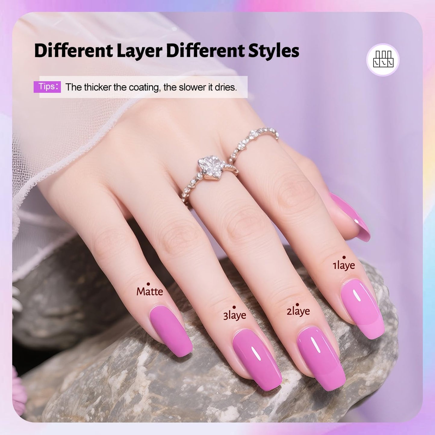 Nail Polish Set, 10 Color With 2PCS Base and Top Coat Nail Polish