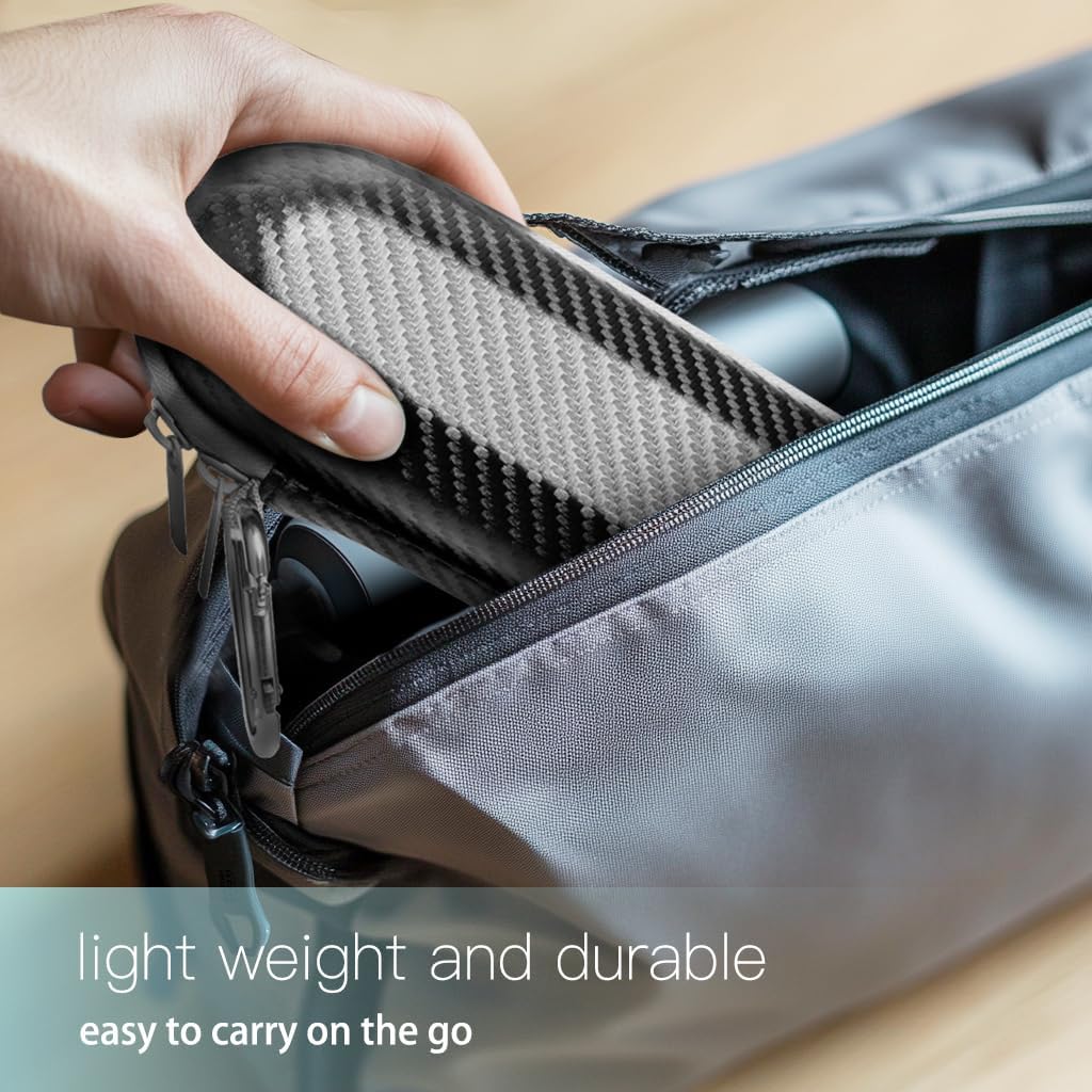 Nincha Hard Shell Electric Toothbrush Case - for Oral-B iO/Pro/Smart Series, Philips Sonicare Electric Toothbrush, Bigger Size Travel Case Fits all Powered Toothbrushes and Accessories Black