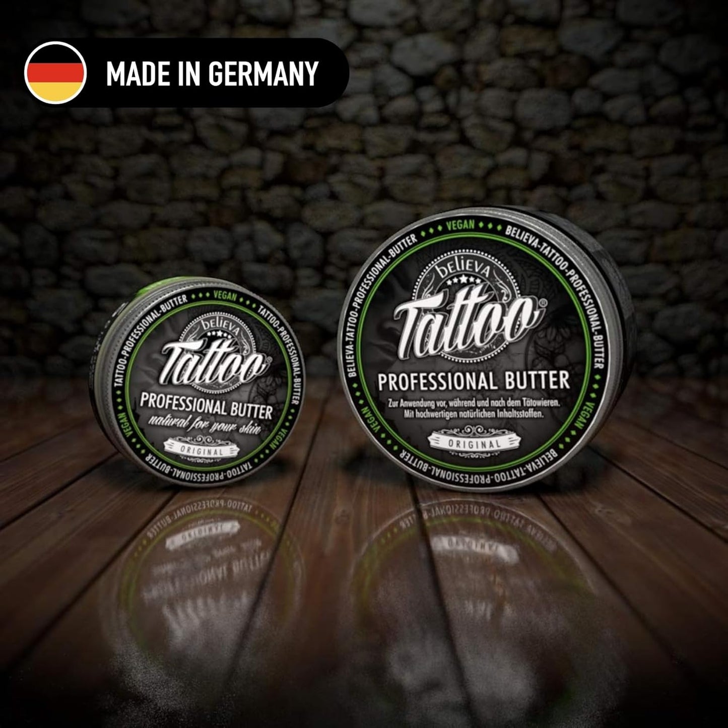 Aftercare Butter β Vegan Tattoo Care Balm for Moisturized & Nourished Skin β 3.38 oz