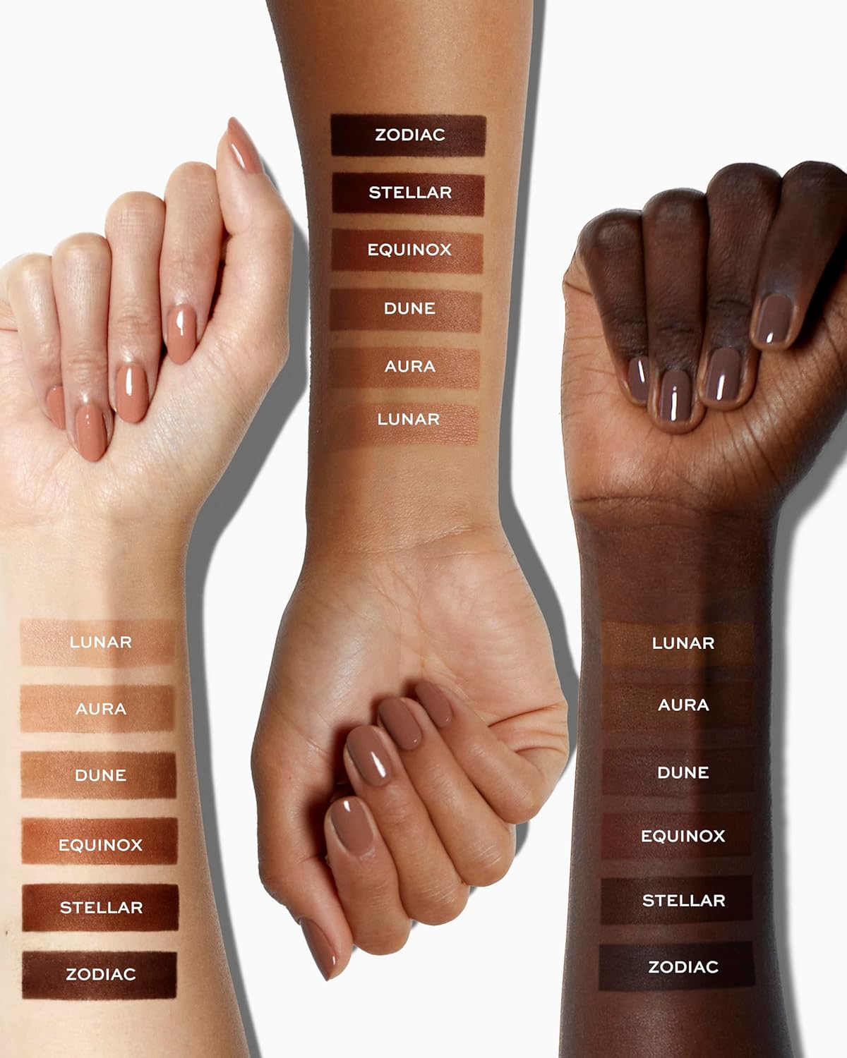 MAKE Beauty Skin Mimetic Microsuede Bronzer Powder - Matte Bronzing Powder Contour, Buildable Formula, Non Comedogenic, Long Lasting Color. Shade - Lunar for Fair to Light Skin