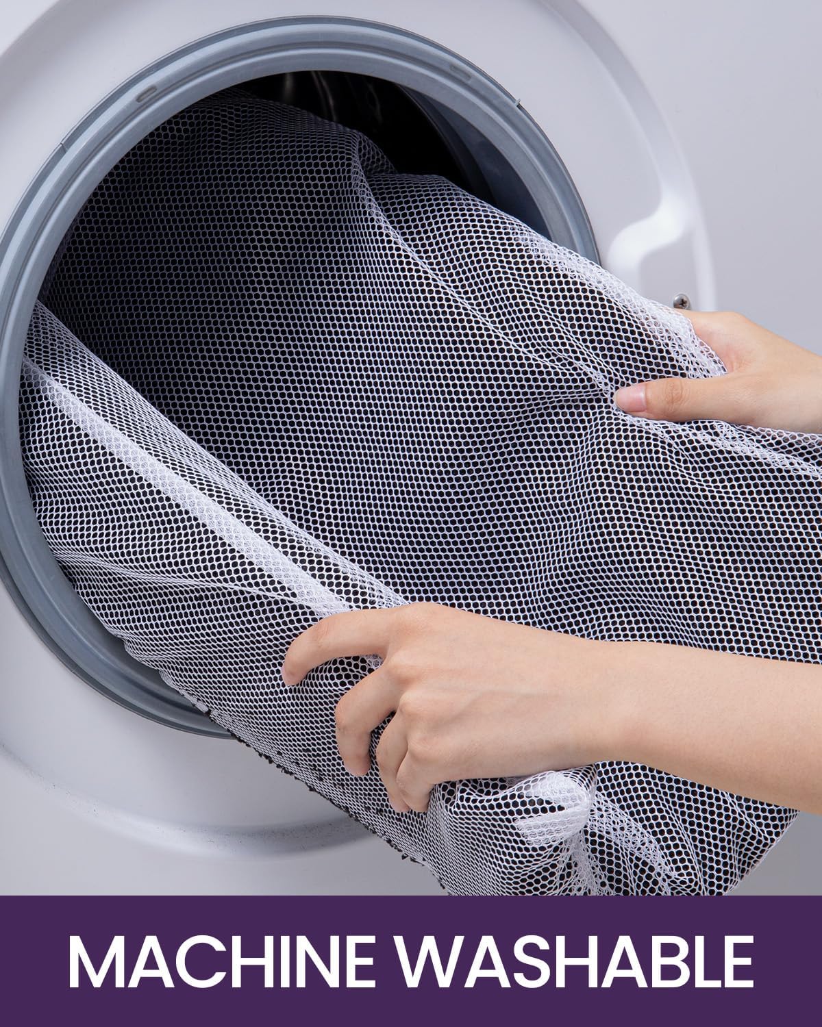 DEXI Bathroom Rug 24x16, Non Slip Washable Bath Mat for Shower Floor, Absorbent Soft Bathmat with Rubber Backing, Quick Dry Microfiber Carpet, Black