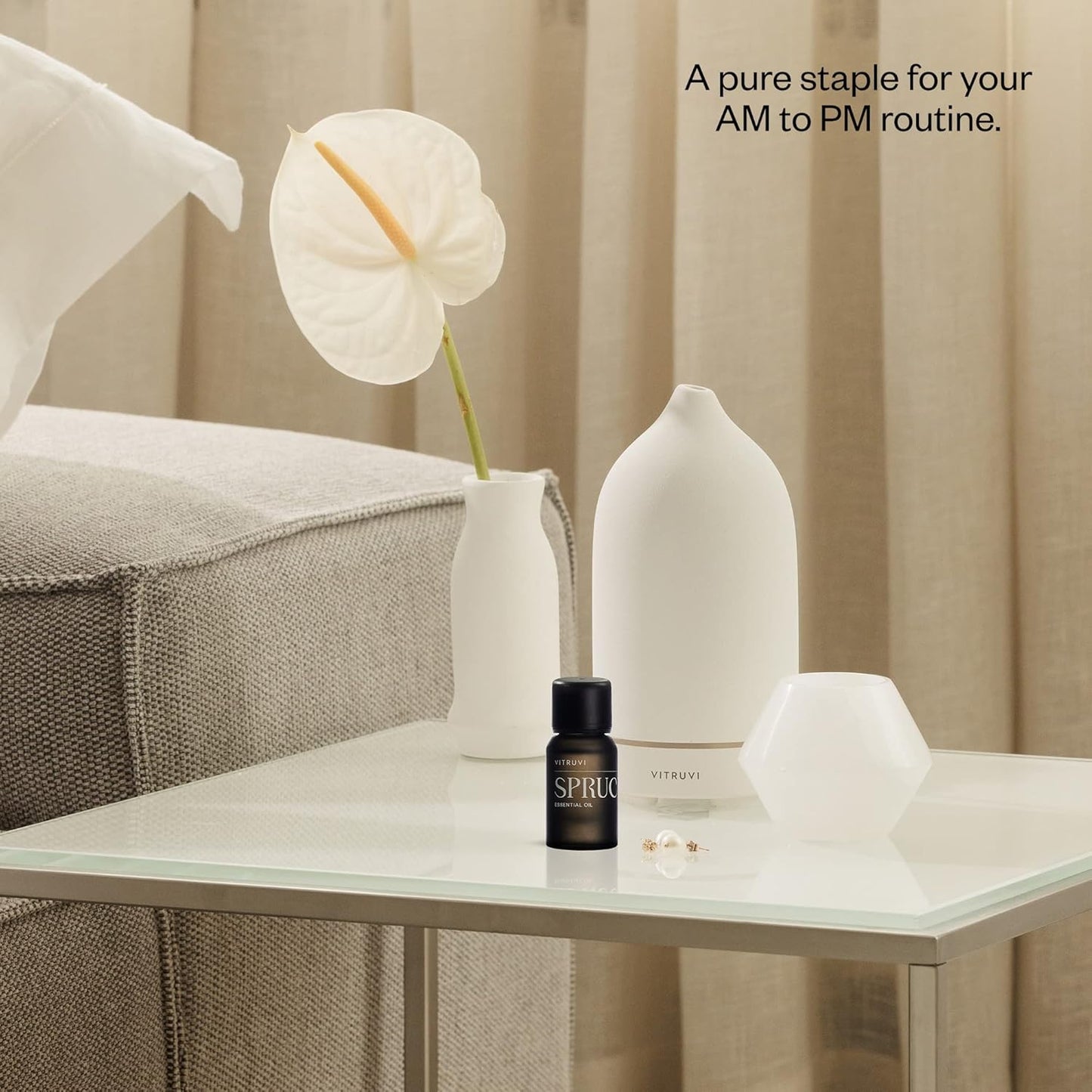 Vitruvi Spruce, 100% Pure Premium Essential Oil (0.3 fl.oz)