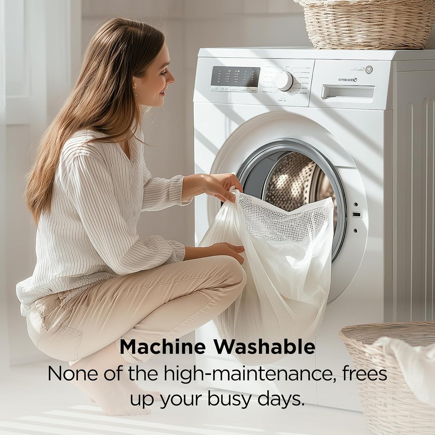 Bedsure King Size Satin Pillowcase Set of 2 - Navy Silky Pillow Cases for Hair and Skin with Envelope Closure, Similar to Silk Pillow Cases, Gifts for Women Men, 20x36 Inches, 2pcs