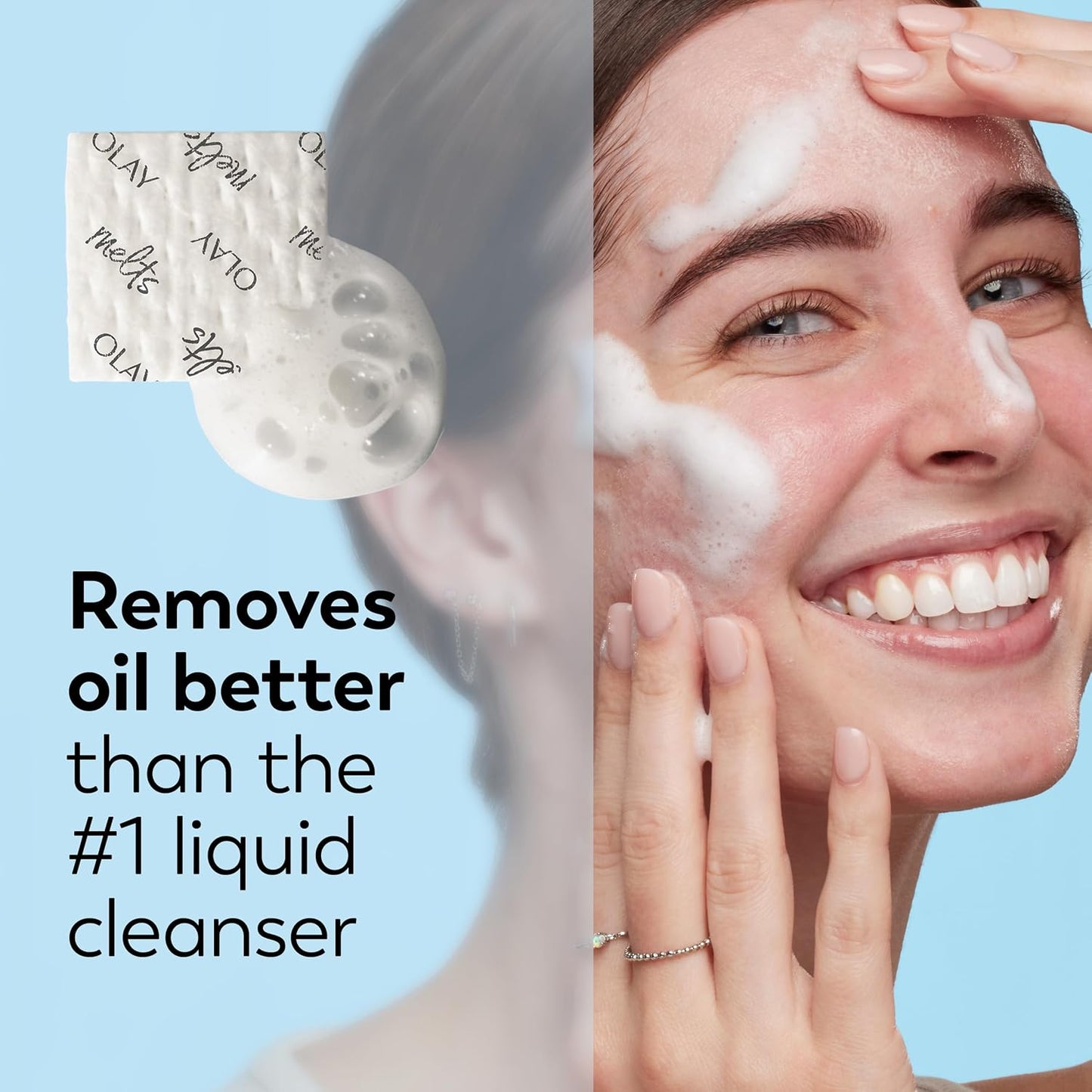 Olay Face Moisturizer, Regenerist Micro-Sculpting Cream for Women, Fragrance-Free - Hydrating, Anti-Aging Skin Care (1.7 oz) & Trial Size Vitamin C Cleansing Melts, Water-Activated Face Wash (12 ct)