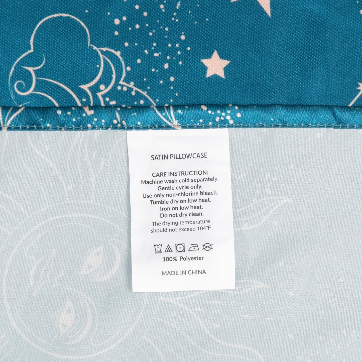 EXQ Home Satin Pillowcase for Hair Printed Sun Pillowcase Body Pillow Pillowcase, Super Soft Silky Body Pillow Cover Similar to Silk Pillow Cases, Gifts for Women Men (20x54 inches)