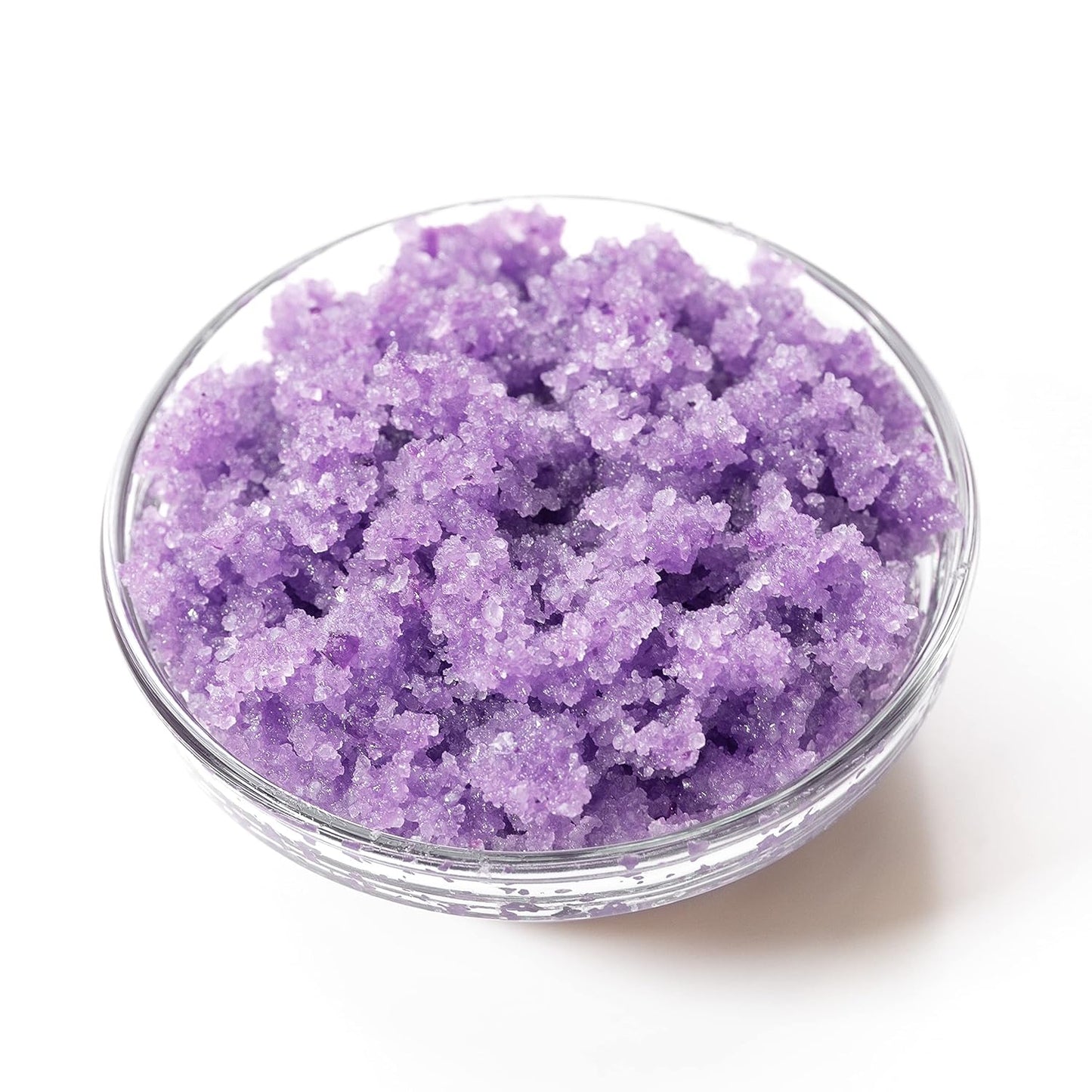 Amira Beauty Dead Sea Salt Body Scrub | Lavender & Chamomile | Foaming Shower Scrub with Organic Essential Oils | Exfoliates and Moisturizes Skin | 7 OZ