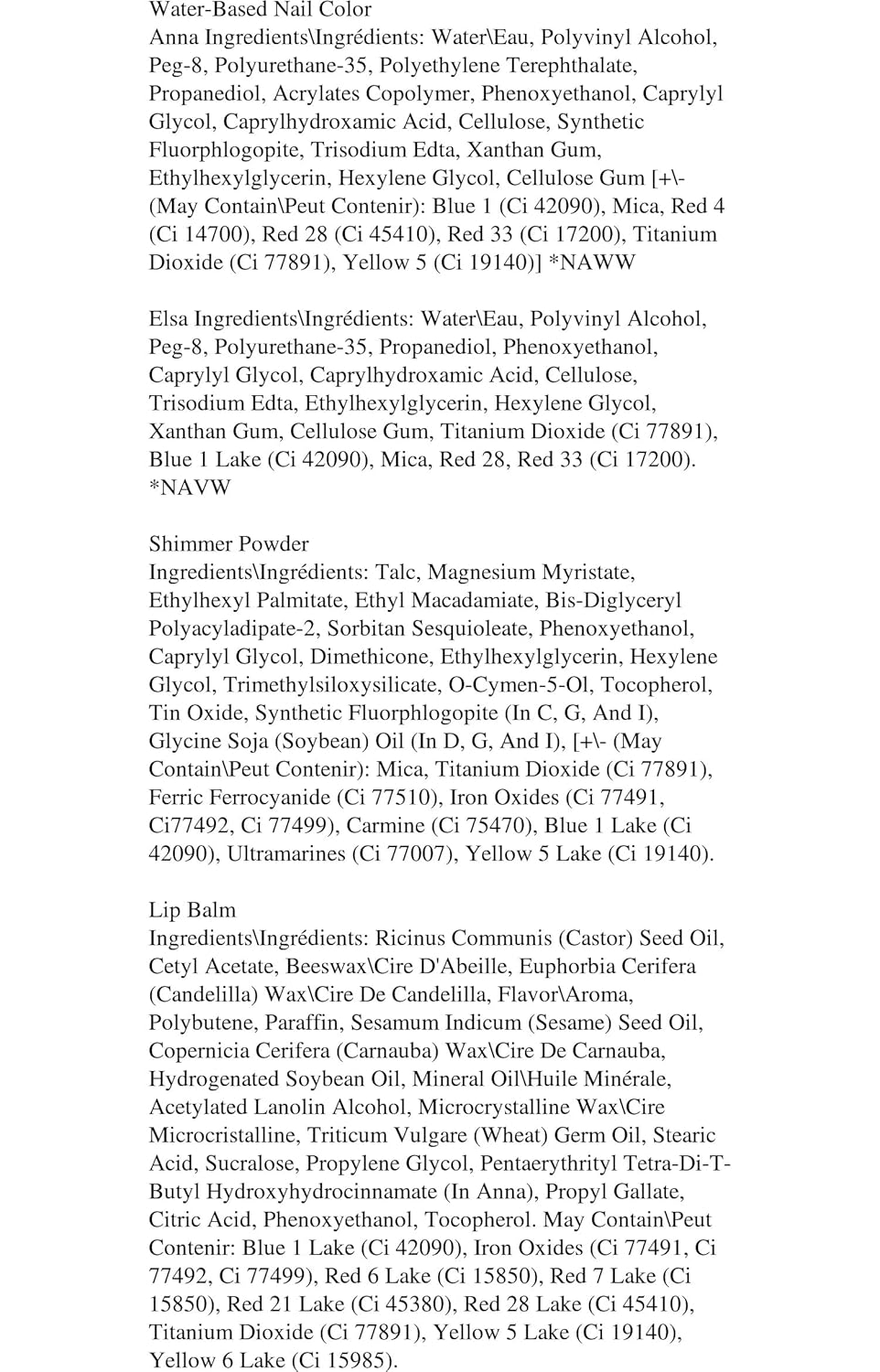 Lip Smacker Disney Frozen II Pouch Makeup Set And Bag For Girls