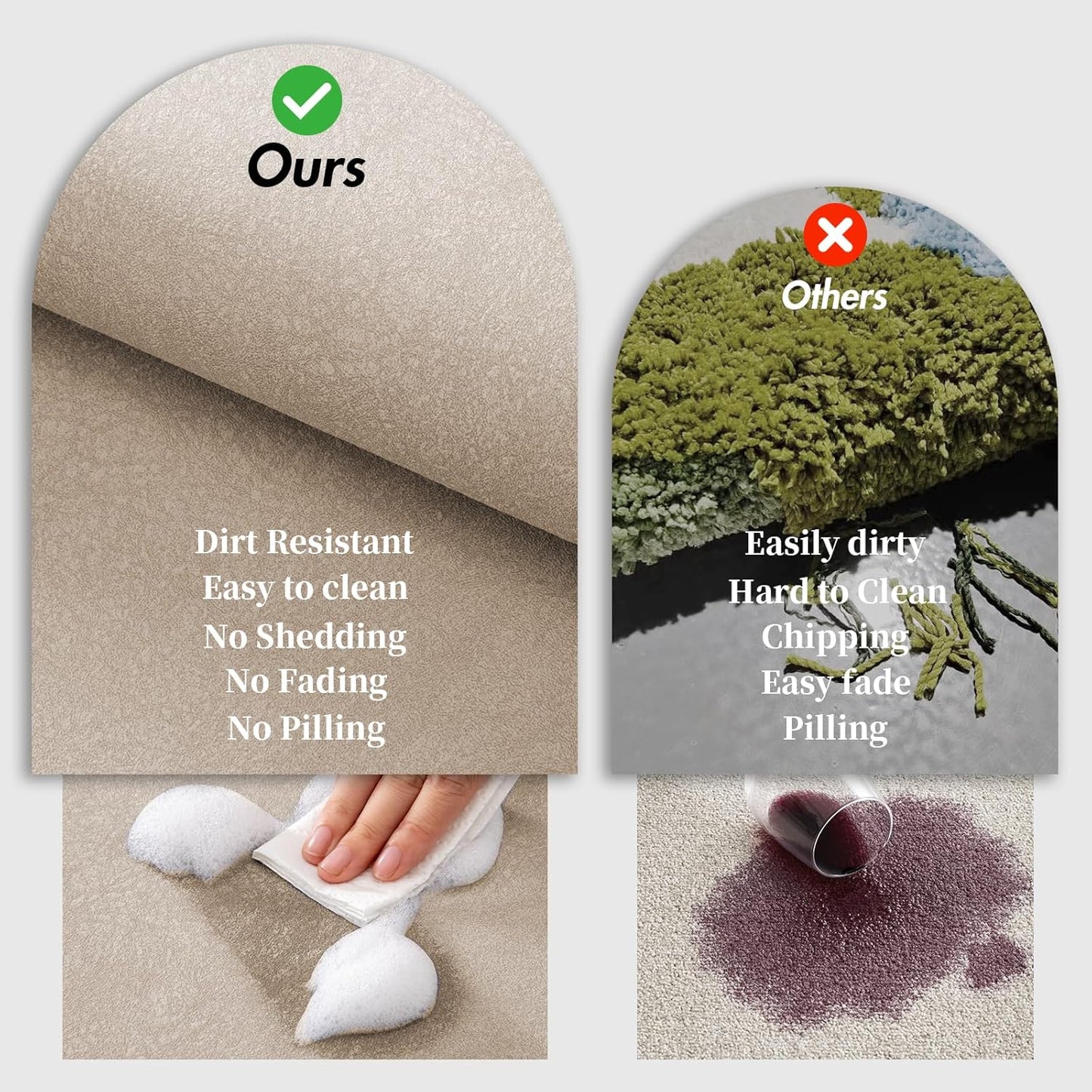 Diatomaceous Earth Bath mat Super Absorbent Bath Mat Non Slip Fast Drying Shower Rugs Stone Bath Mat for Bathroom Thin Bathroom Floor Mats Fit Under Door, Machine Washable, 15.7" x 23.6", Taupe