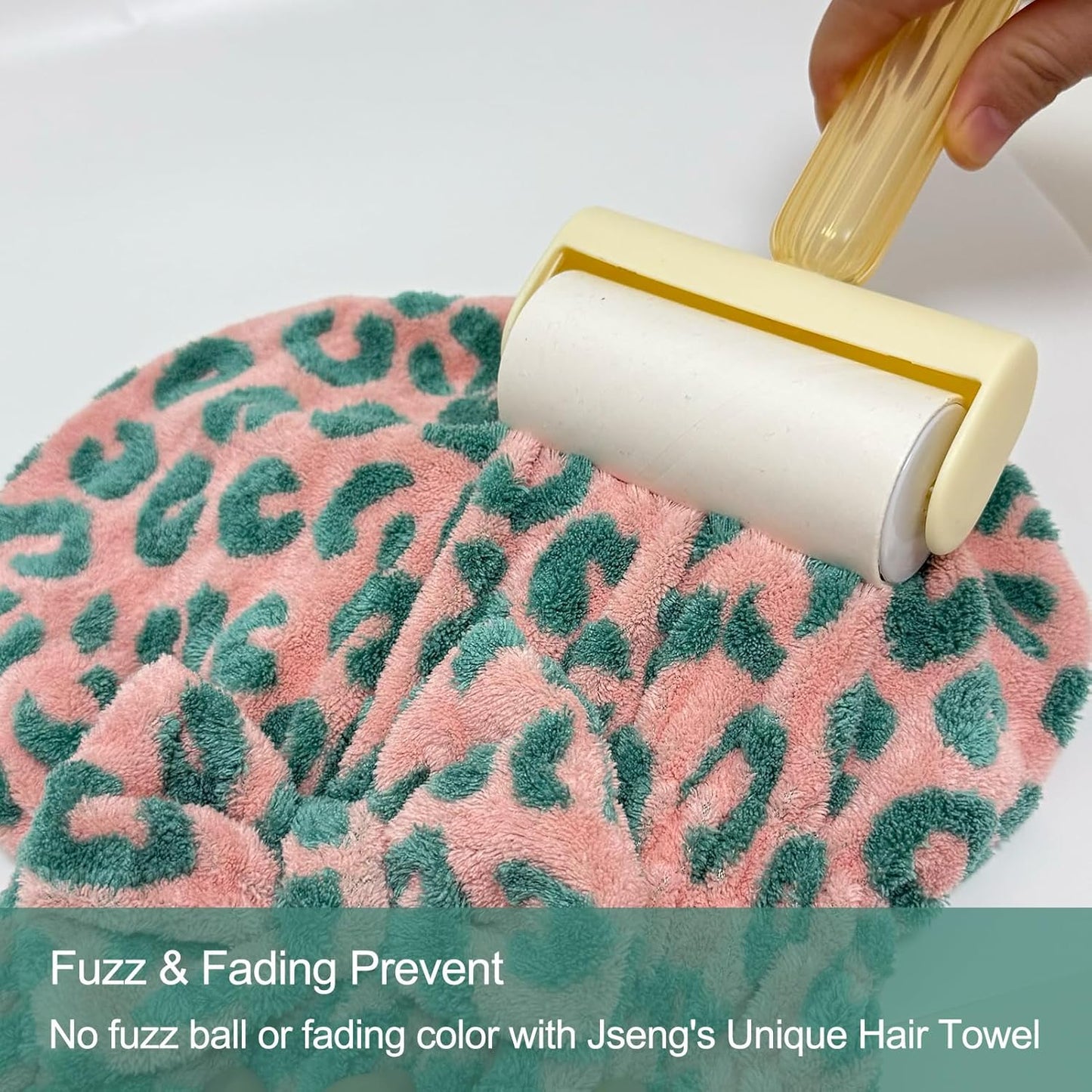 Jseng 3Packs Microfiber Hair Towel for Women - Quick-Drying, Super Absorbent Hair Wrap with Bow Design, Soft Hair Towel Turban for Curly Long Wet Hair