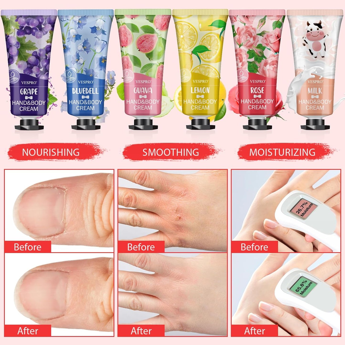 210 Pack Moisturizing Hand Cream Gifts Set, Stocking Stuffers for Wome, Hand Lotion Travel Size for Dry Cracked Hands, Bulk Hand Lotion for Christmas Gifts, Mom Gifts, Bridesmaid Gifts, Small Gifts