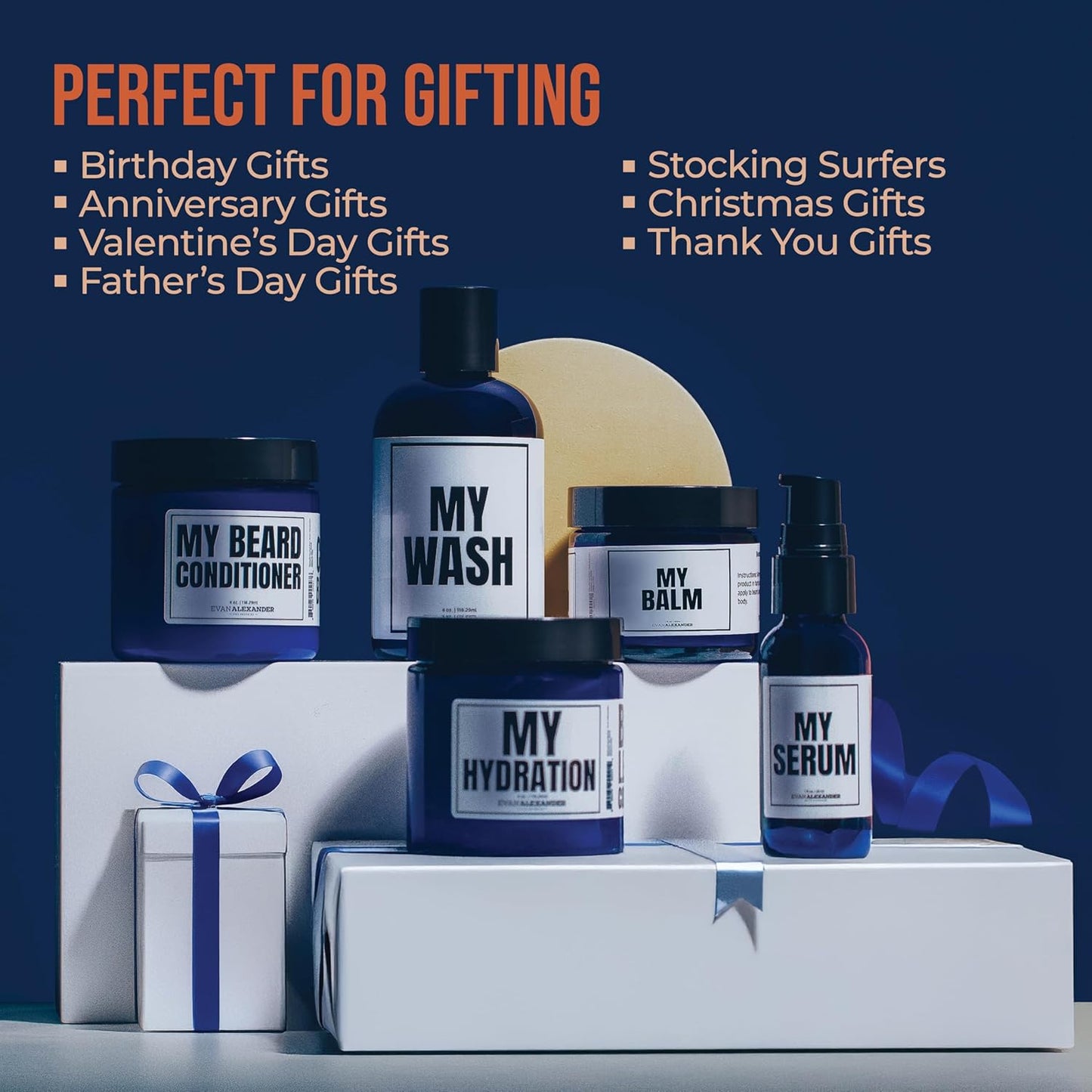 Evan Alexander Grooming MY Hydrating Repair Kit | Ultimate 5 - part Beard Care Kit For Men | Cleans, Conditions, Hydrates, Protects & Strengthens Beard | For All Beard Types