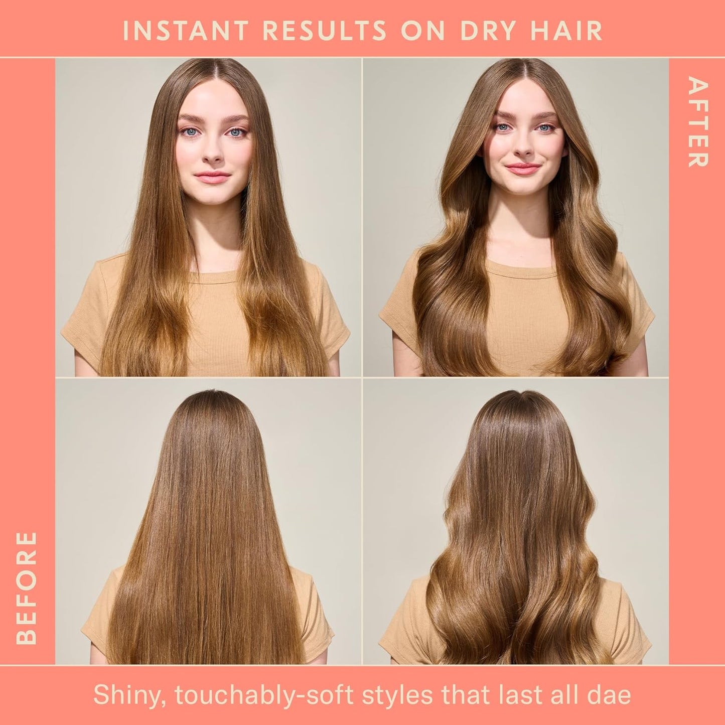 DAE Agave Dry Heat Protection Spray - Protects, Controls Frizz, Light Hold (5 oz.)