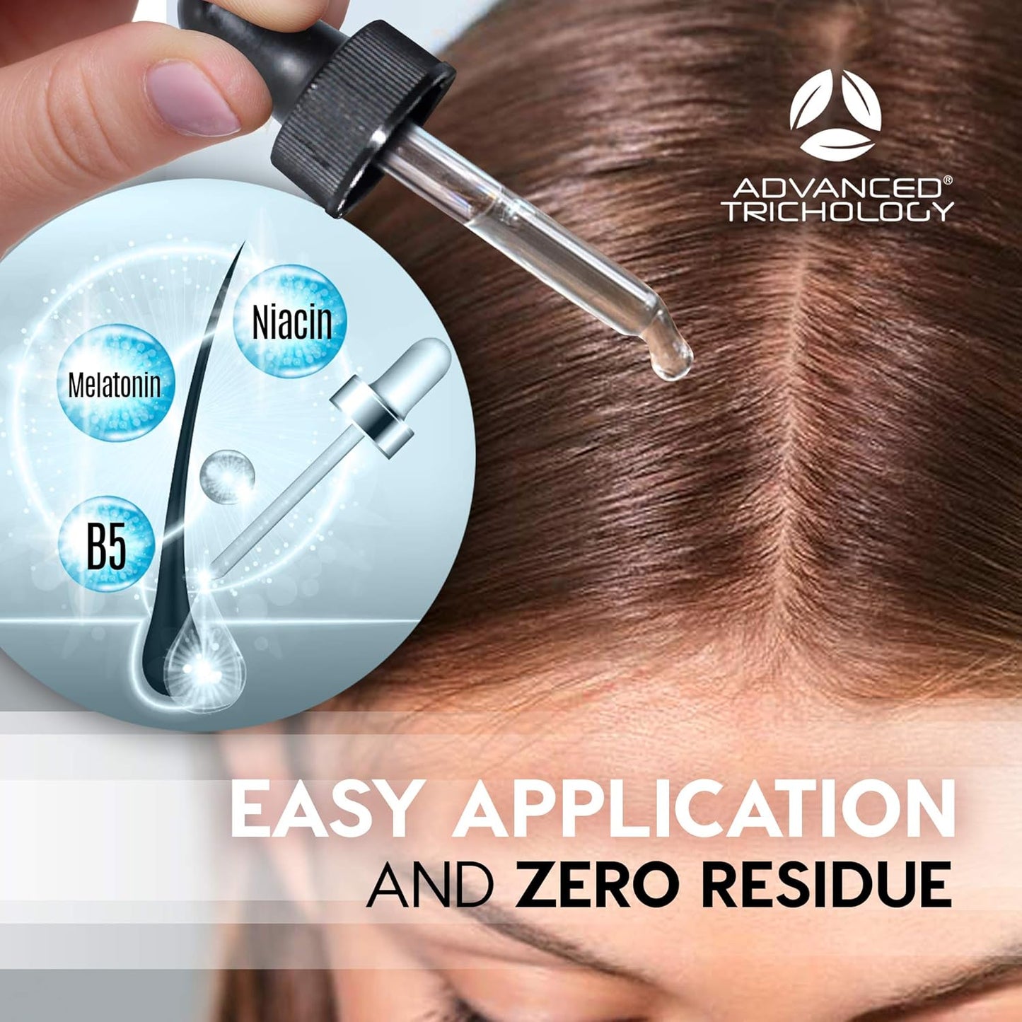 NutraM™ Hair Growth Serum – Dermatologist Tested, Approved* by American Hair Loss Association | Scalp DHT Blocker for Thinning Hair Men and Women, Backed by 20 Years of Hair Regrowth Clinic Experience
