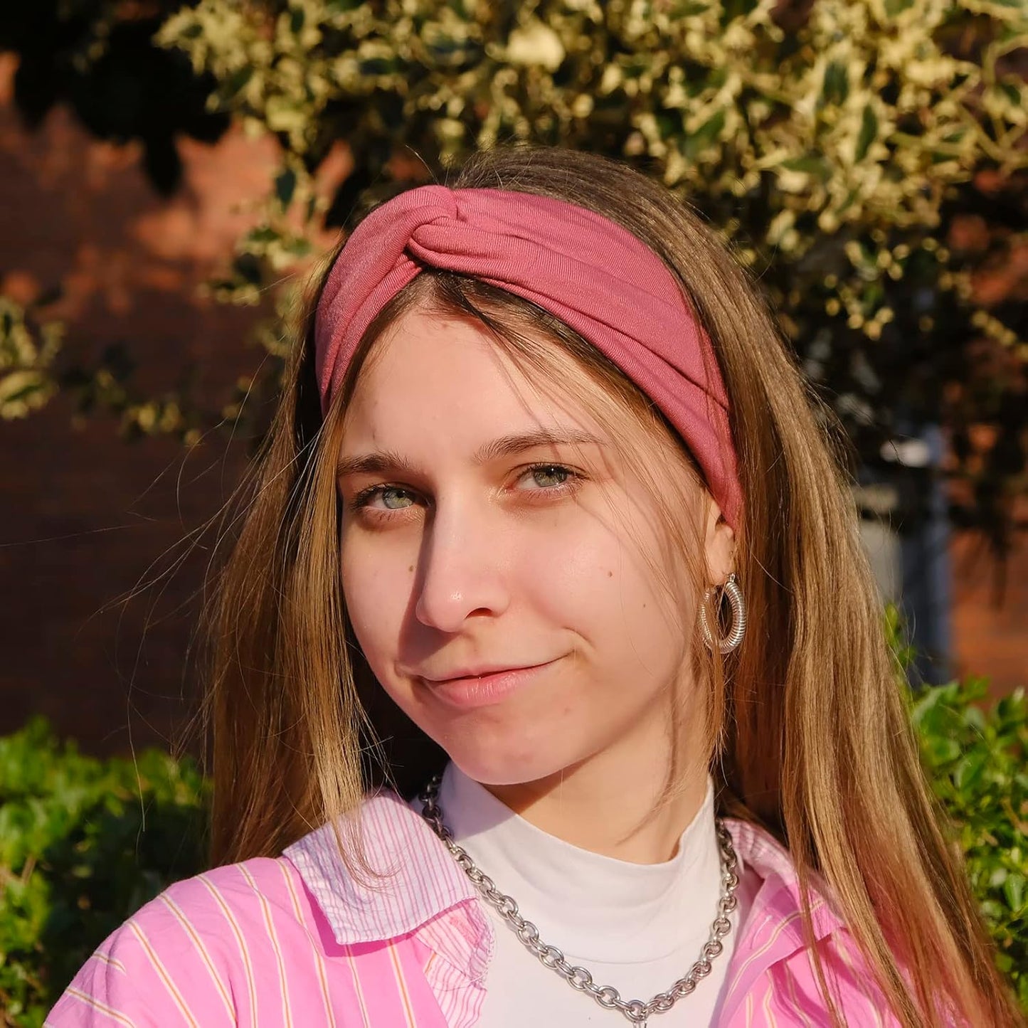 DRESHOW 8 Pack Headbands for Women Yoga Knotted Headbands Elastic Criss Cross Hair Accessories Sports Head Wrap Non Slip