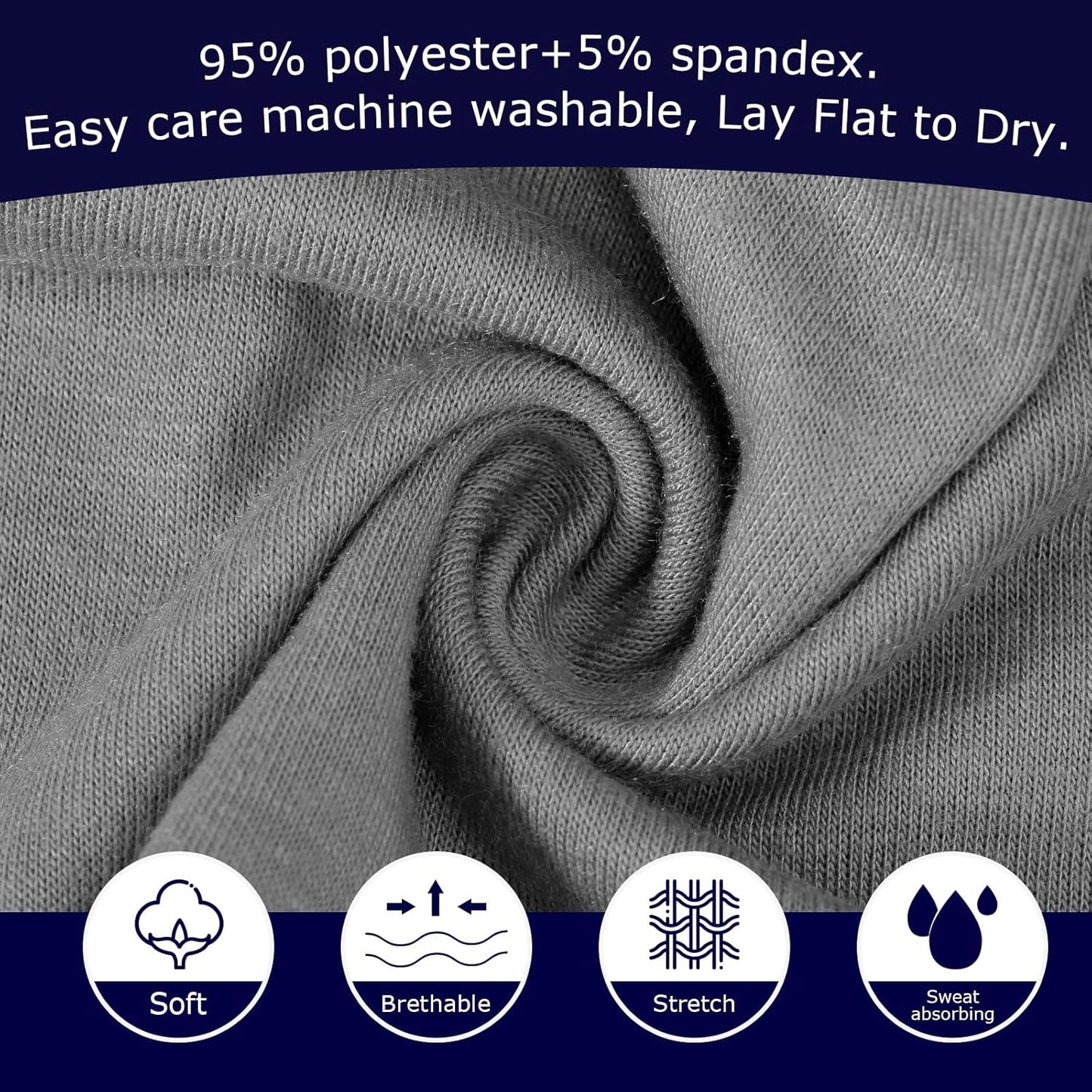 DRESHOW 8 Pack Bow Headbands of Solid Color for Women’s Hair Non Slip Wide Vintage Head Wraps Knotted Cute Hair Band Accessories