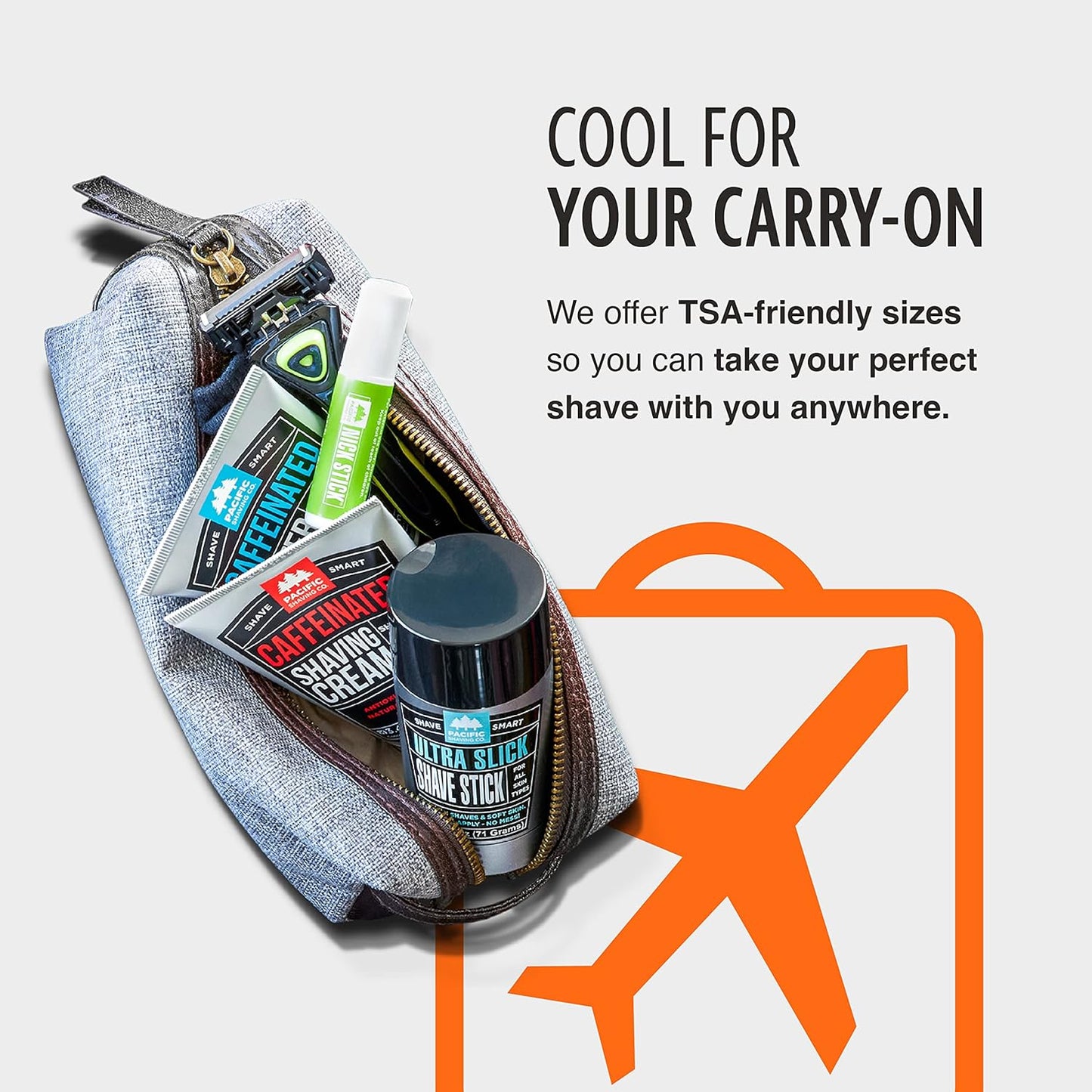 Pacific Shaving Company Natural Shaving Oil - Shaving Oil for Men & Women - Avocado, Sunflower Seed & Vitamin E Oil for Face, Legs, Arms & Full Body - Unisex Beard & Shave Care (2 Fl Oz)