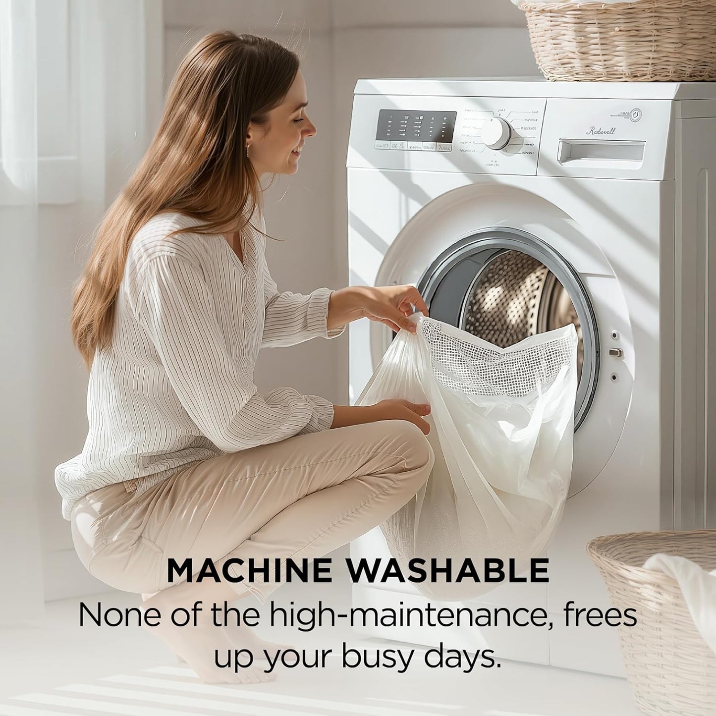 Bedsure King Size Satin Pillowcase Set of 2 - Vintage Indigo Silky Pillow Cases for Hair and Skin with Envelope Closure, Similar to Silk Pillow Cases, Gifts for Women Men, 20x36 Inches, 2pcs